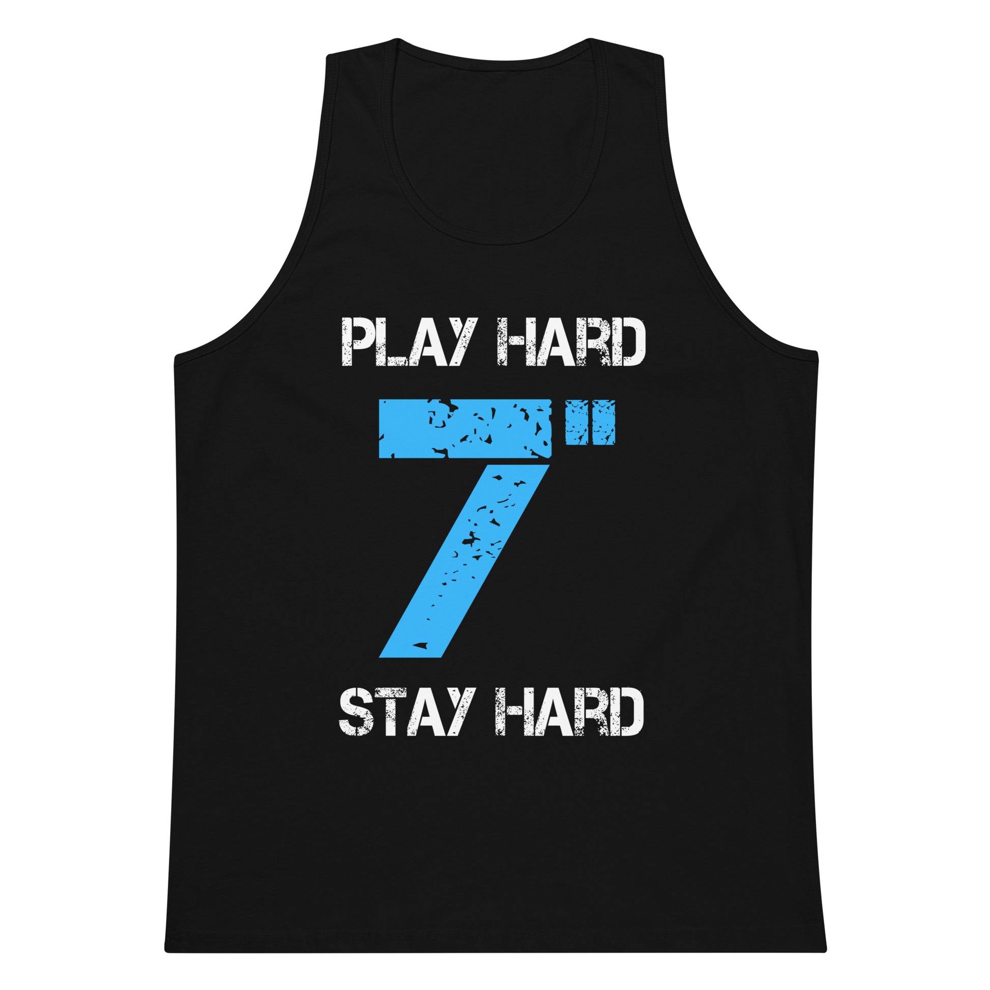 Play Hard 7 Stay Hard Tank Top - Black