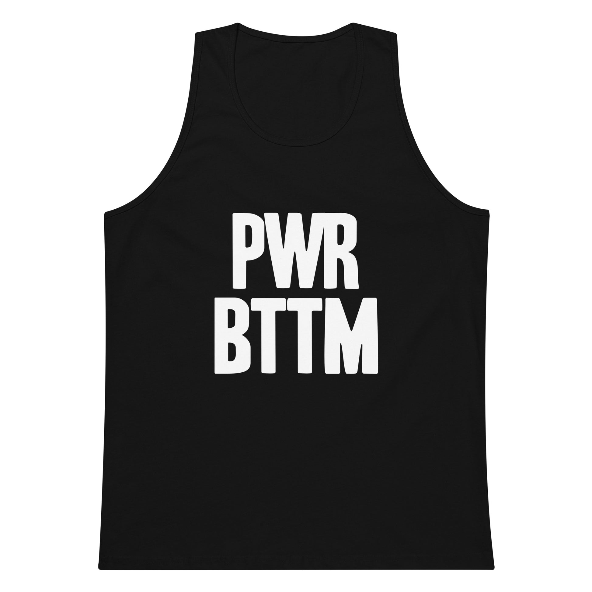 PWR BTTM Tank Top - Black