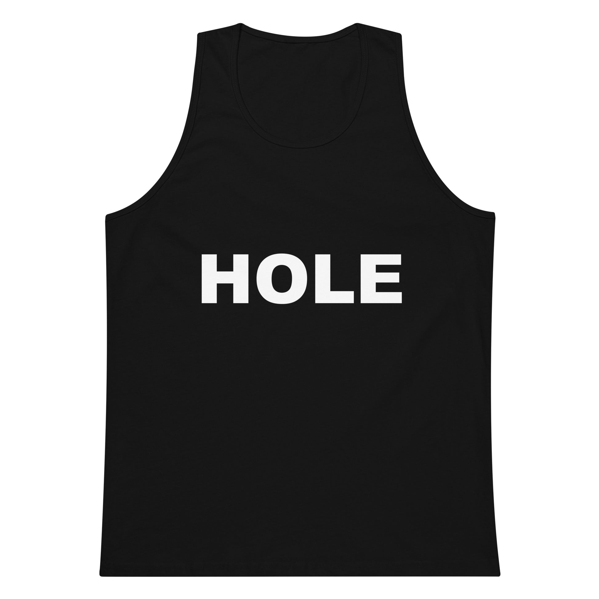 Hole Tank Top - Black