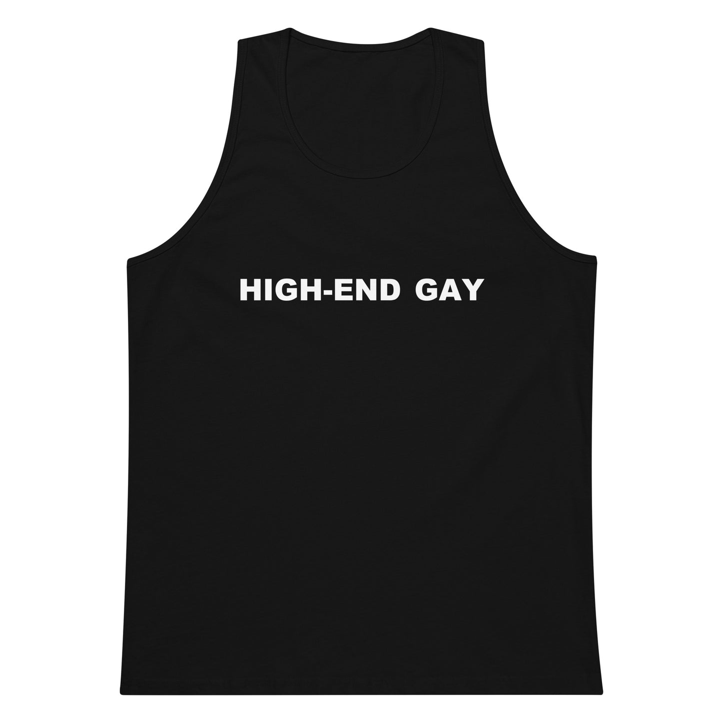 High-End Gay Tank Top - Black