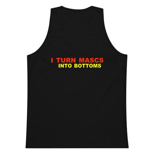 Mascs Into Bottoms Cut Off - Black