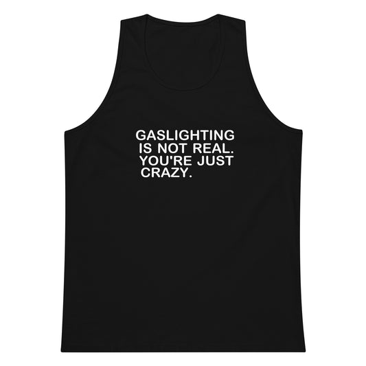Gaslighting Tank Top - Black