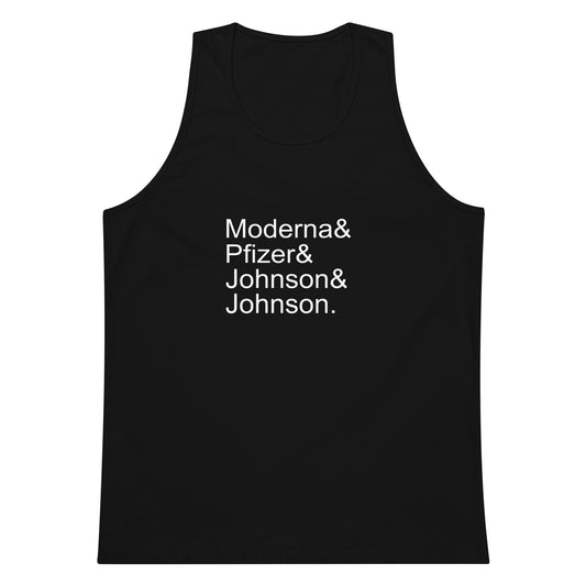 Vaccine Tank Top - Black