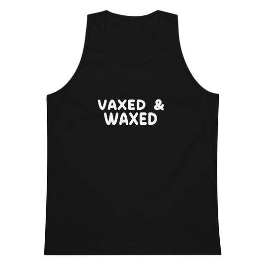 Vaxed & Waxed Tank Top - Black
