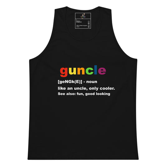 Guncle Tank Top - Black