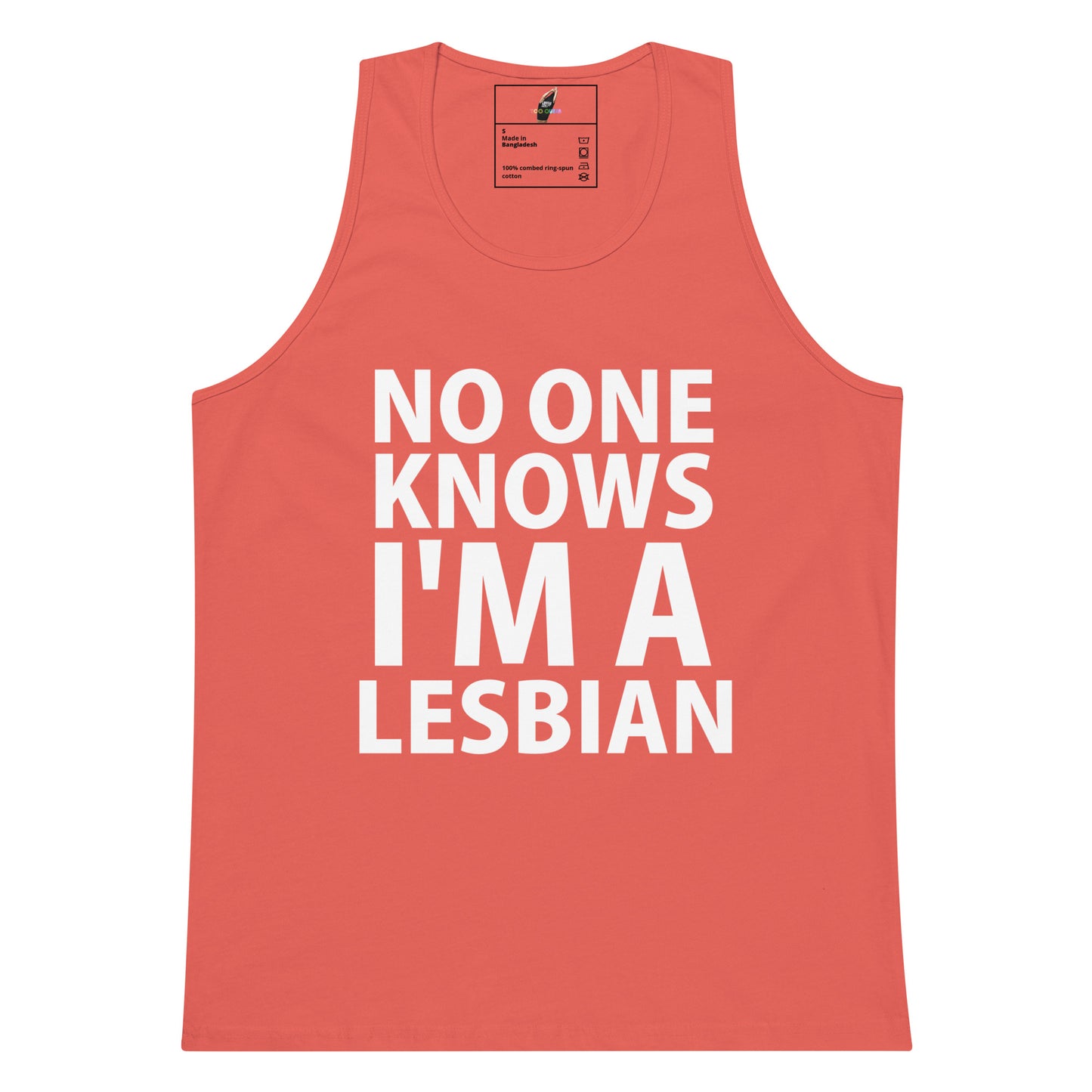 No One Knows I'm A Lesbian Tank Top