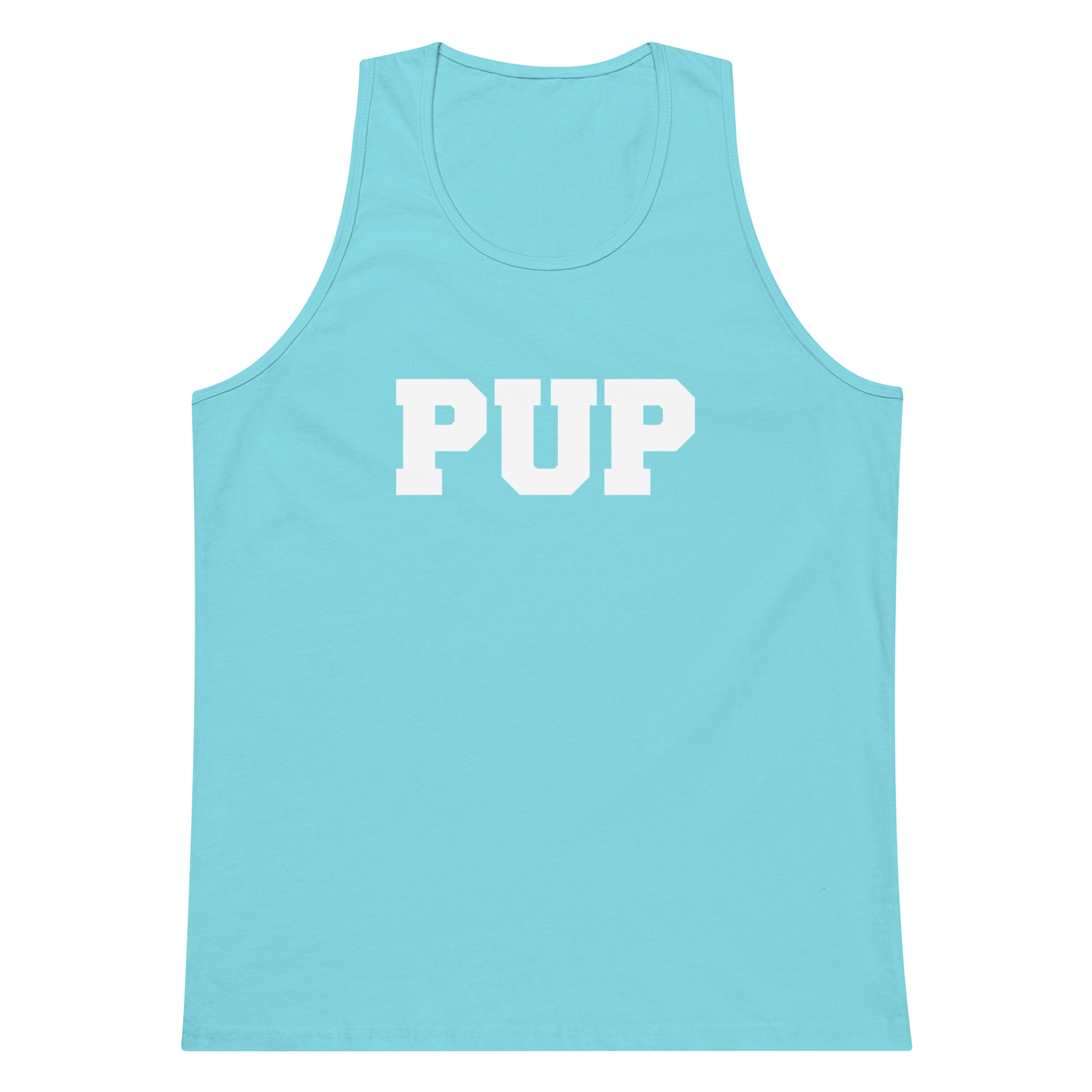 Pup Tank Top - Pacific Blue