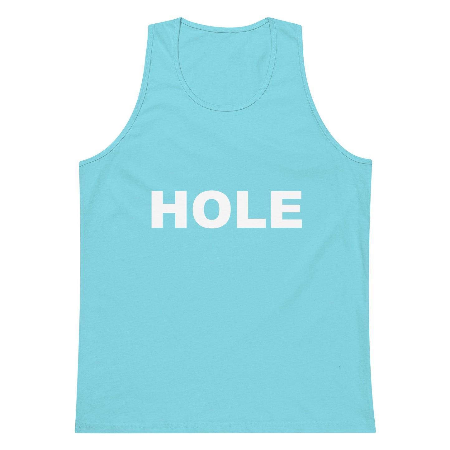 Hole Tank Top - Pacific Blue
