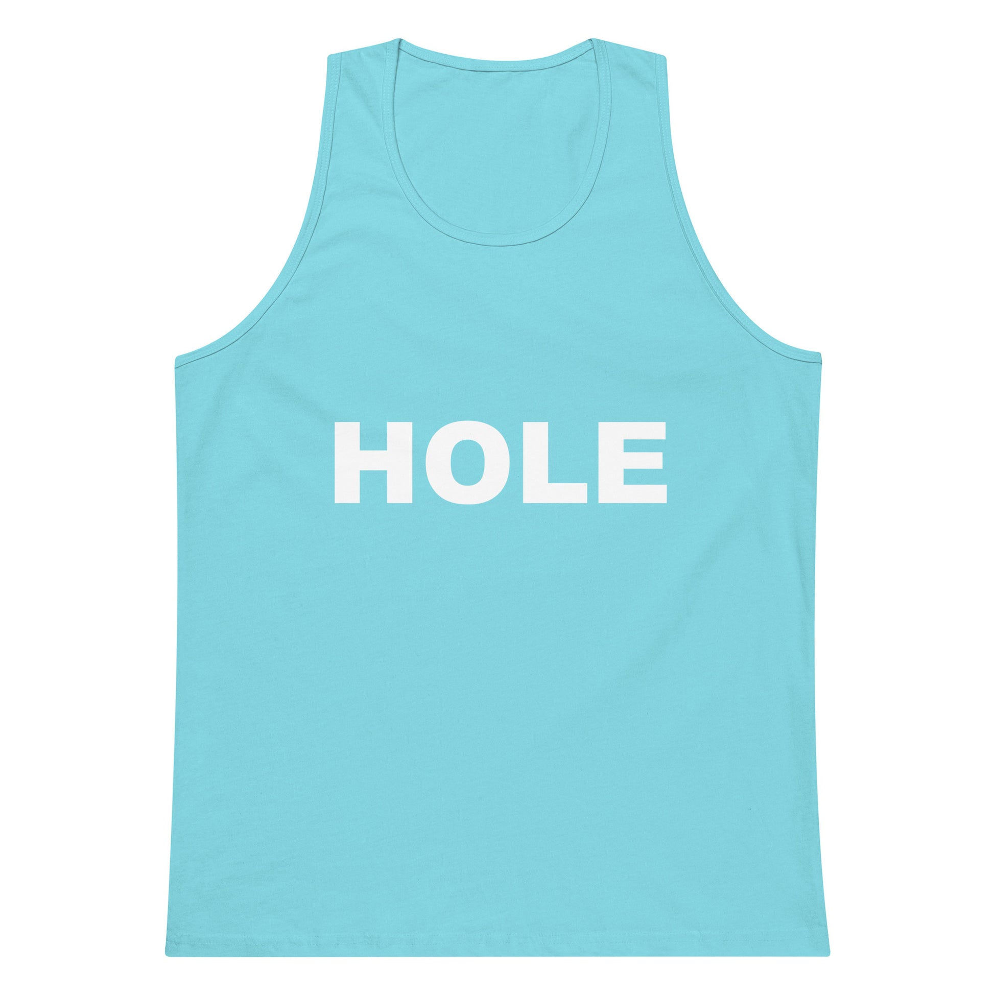 Hole Tank Top - Pacific Blue