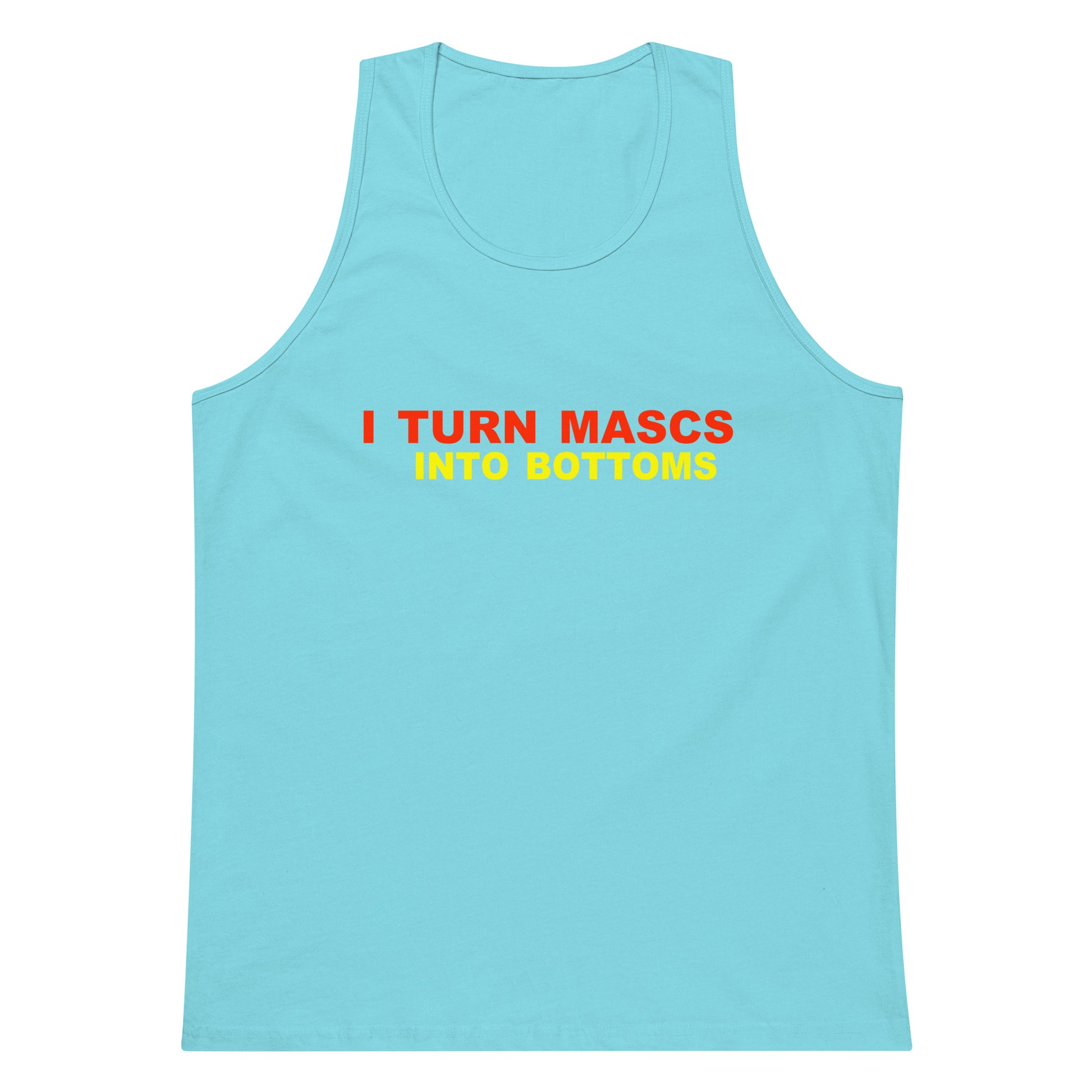Mascs Into Bottoms Cut Off - Pacific Blue