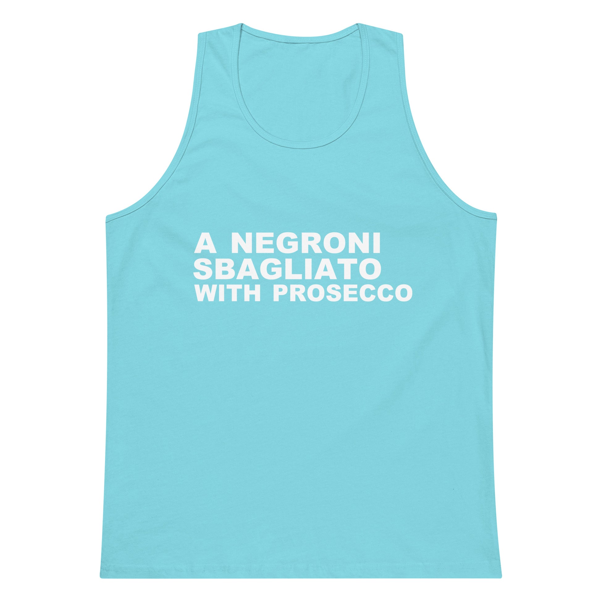 A Negroni Sbagliato With Prosecco Tank Top - Pacific Blue