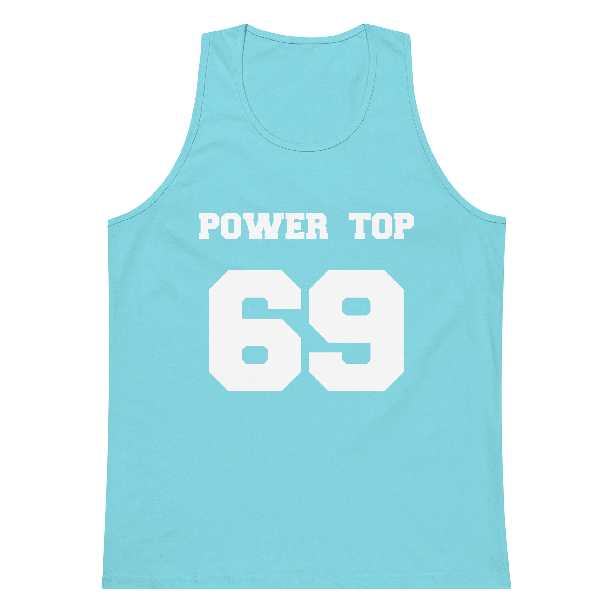 Power Top 69 Tank Top - Pacific Blue