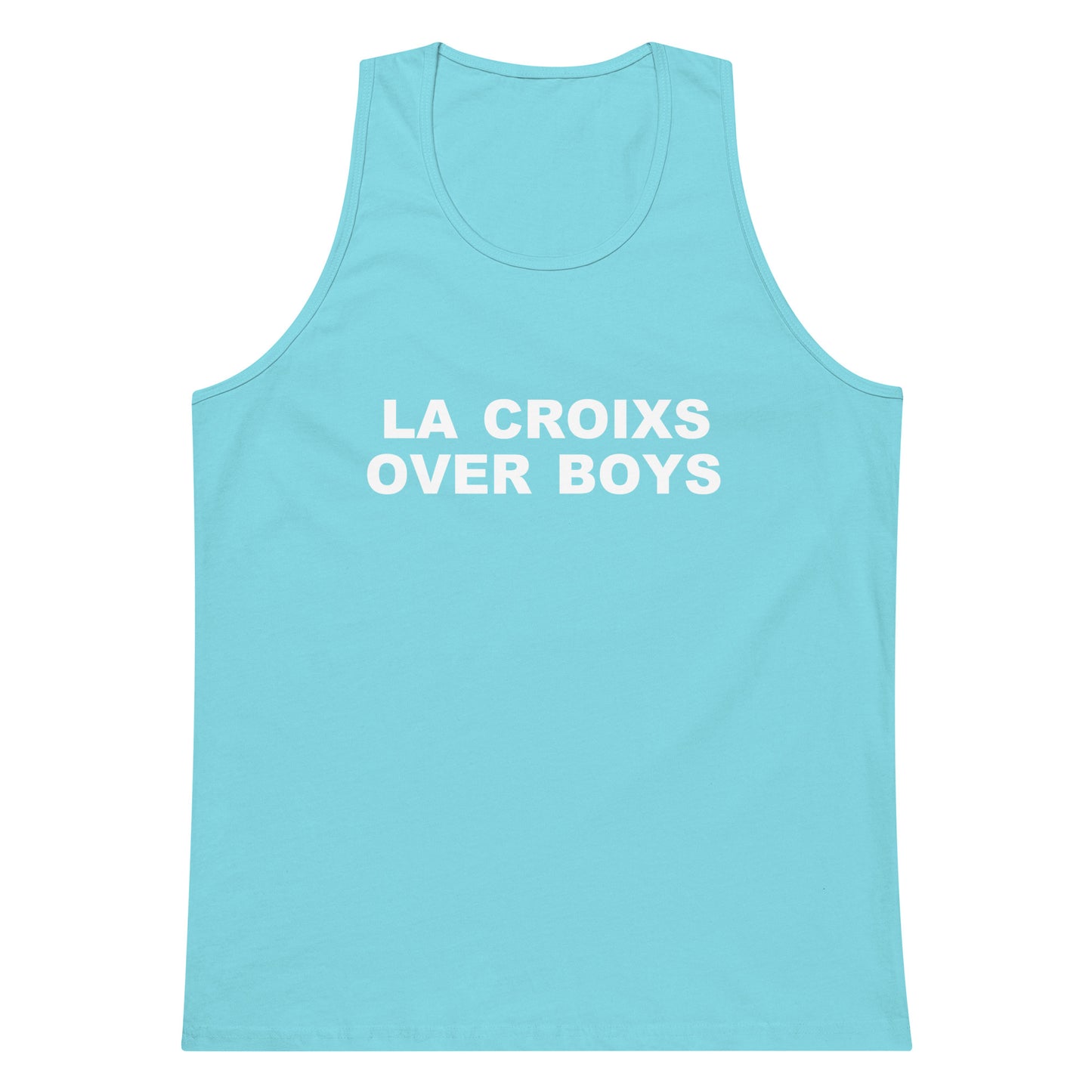La Croixs Over Boys Tank Top - Pacific Blue