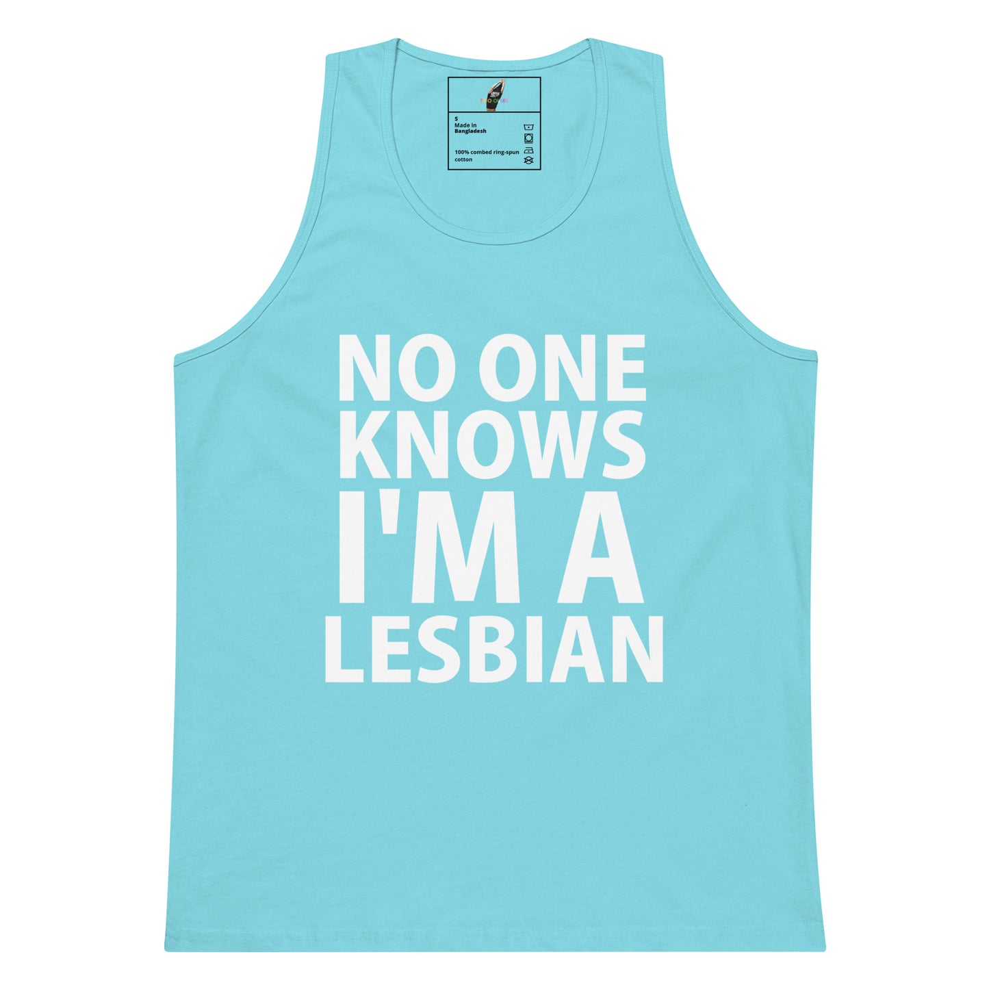 No One Knows I'm A Lesbian Tank Top