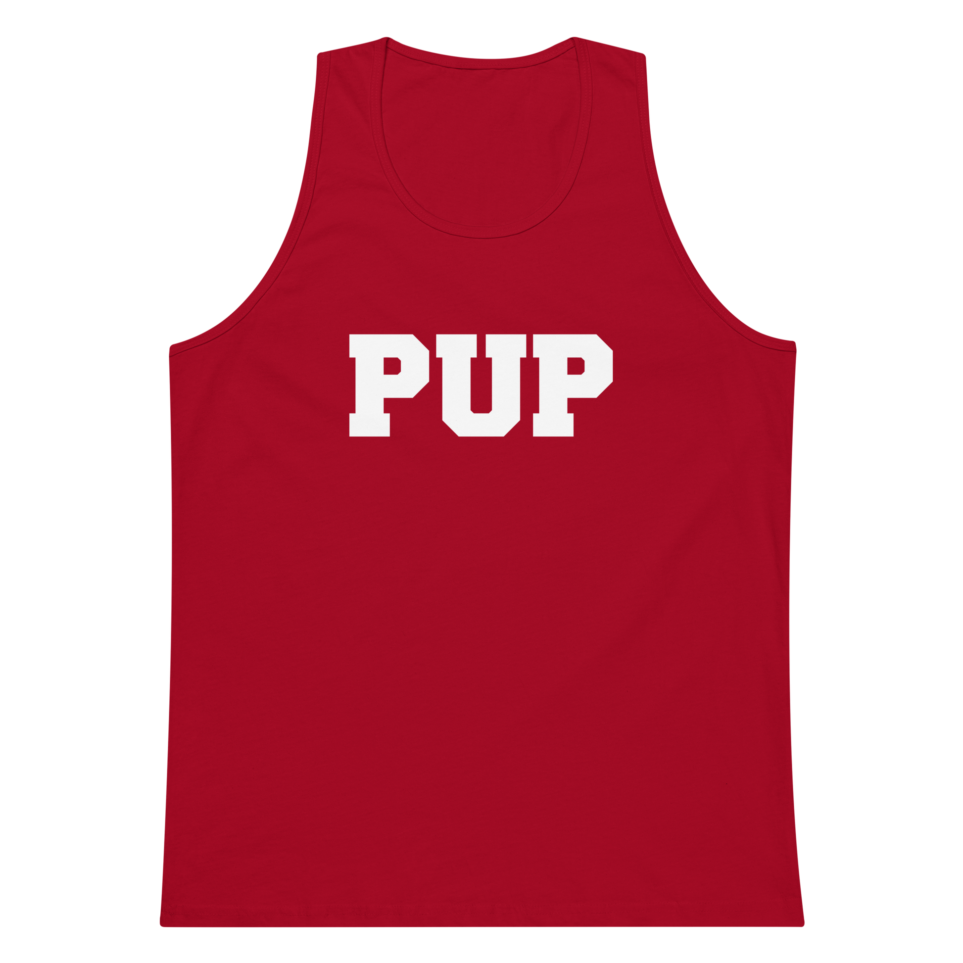 Pup Tank Top - Red