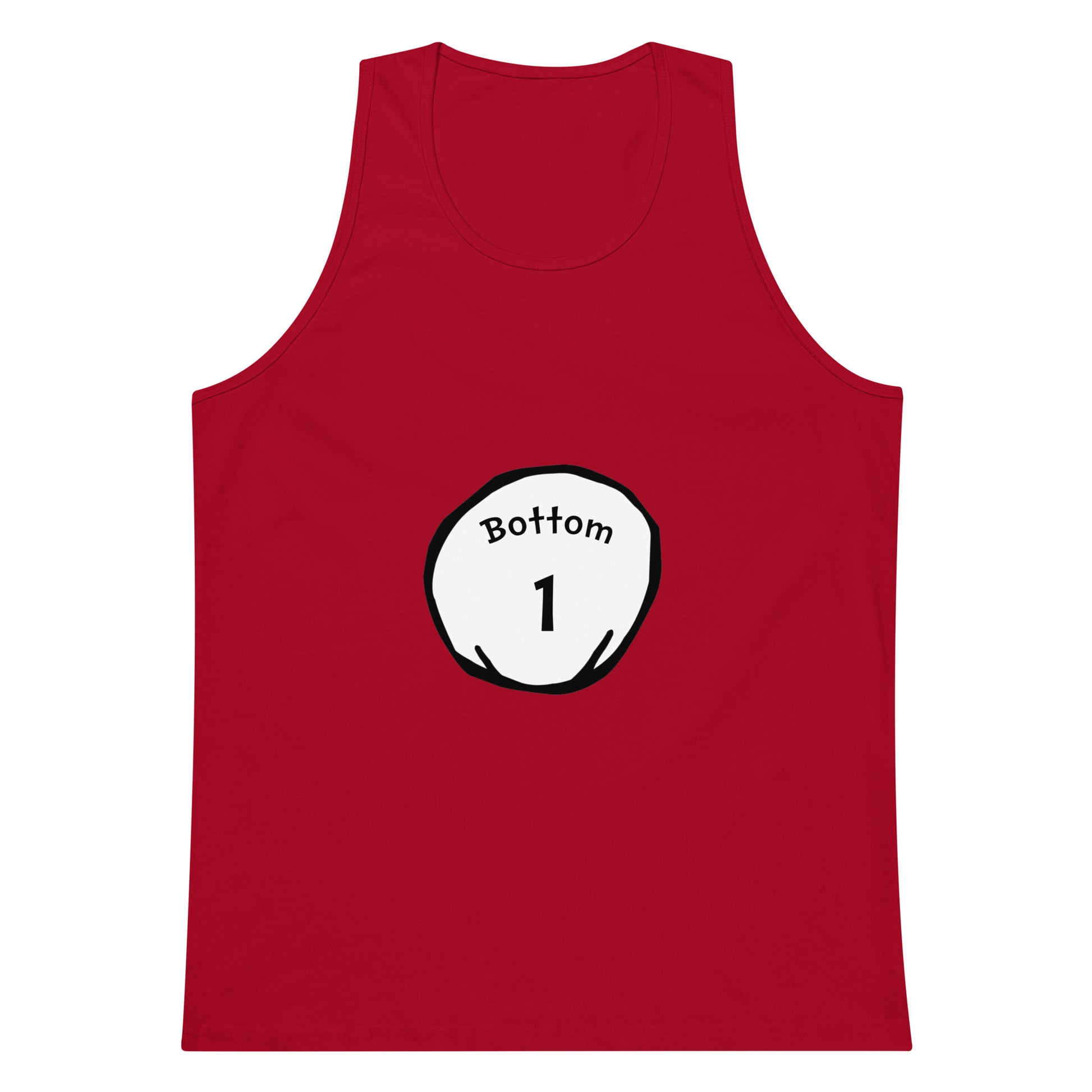 Bottom 1 Tank Top - Red