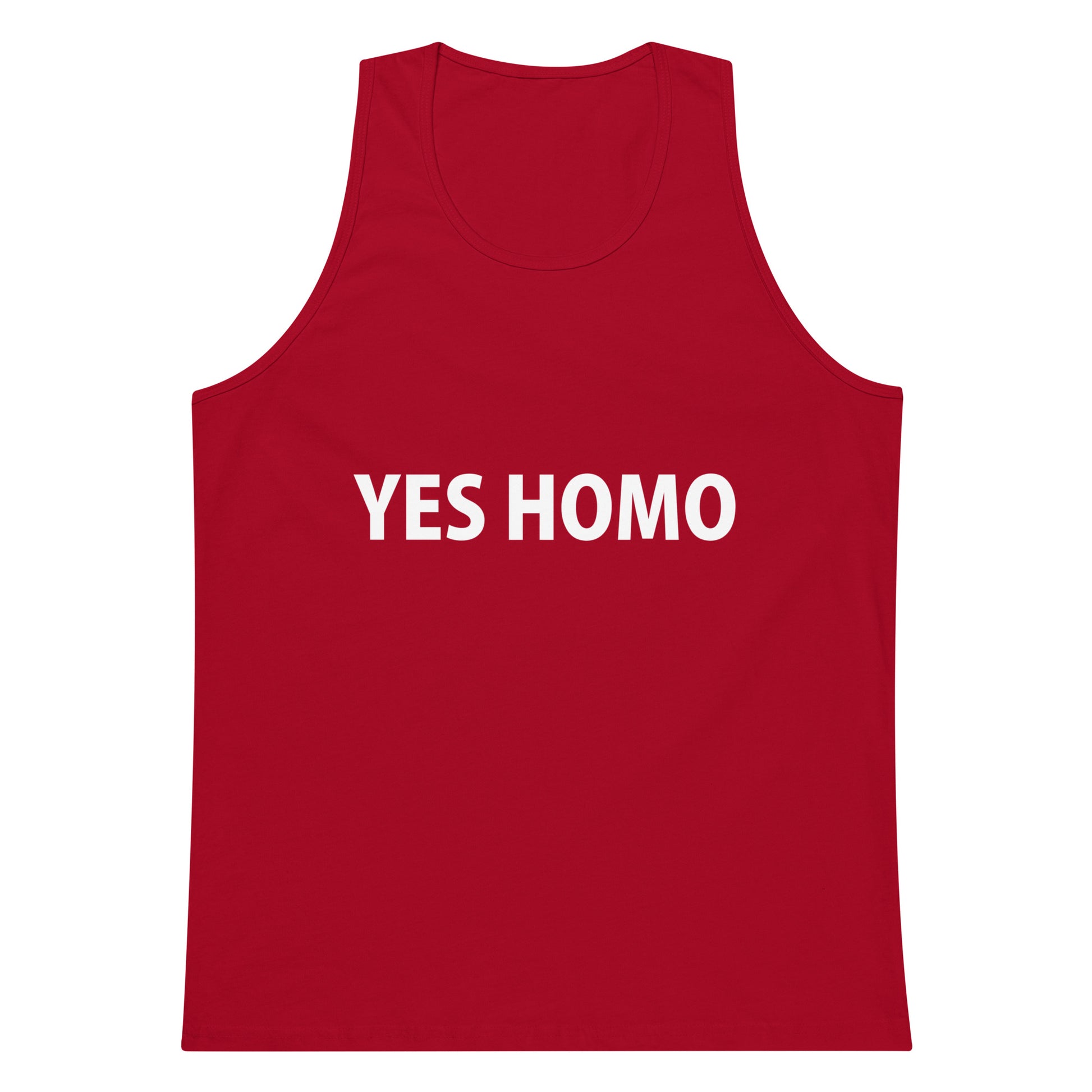 Yes HOMO Tank Top - Red