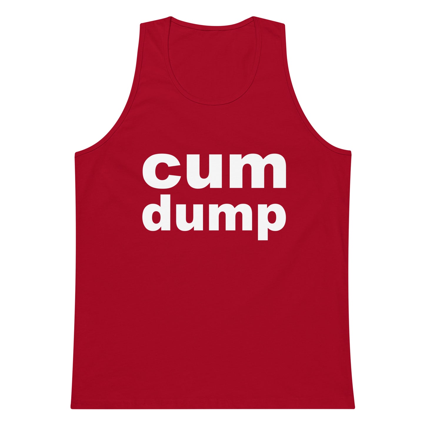 Cum Dump Tank Top - Red