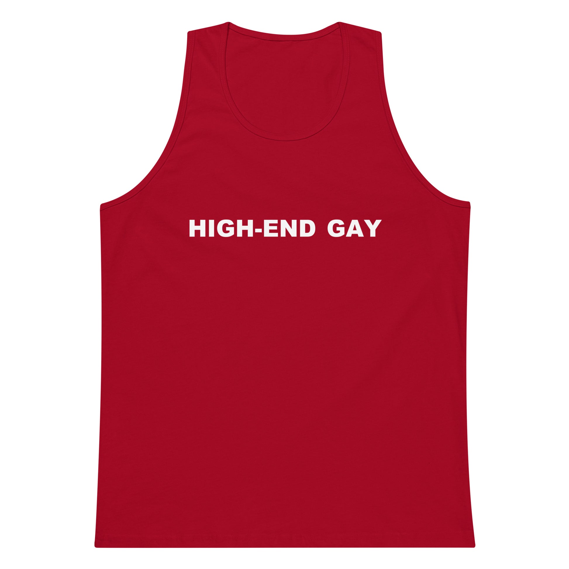 High-End Gay Tank Top - Red