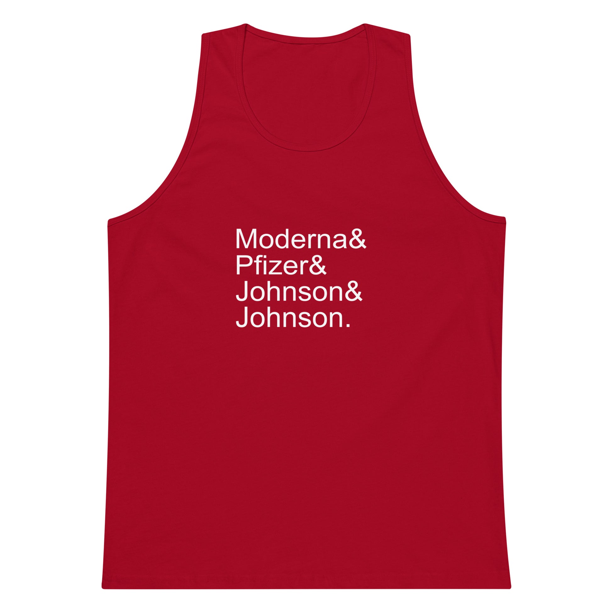 Vaccine Tank Top - Red