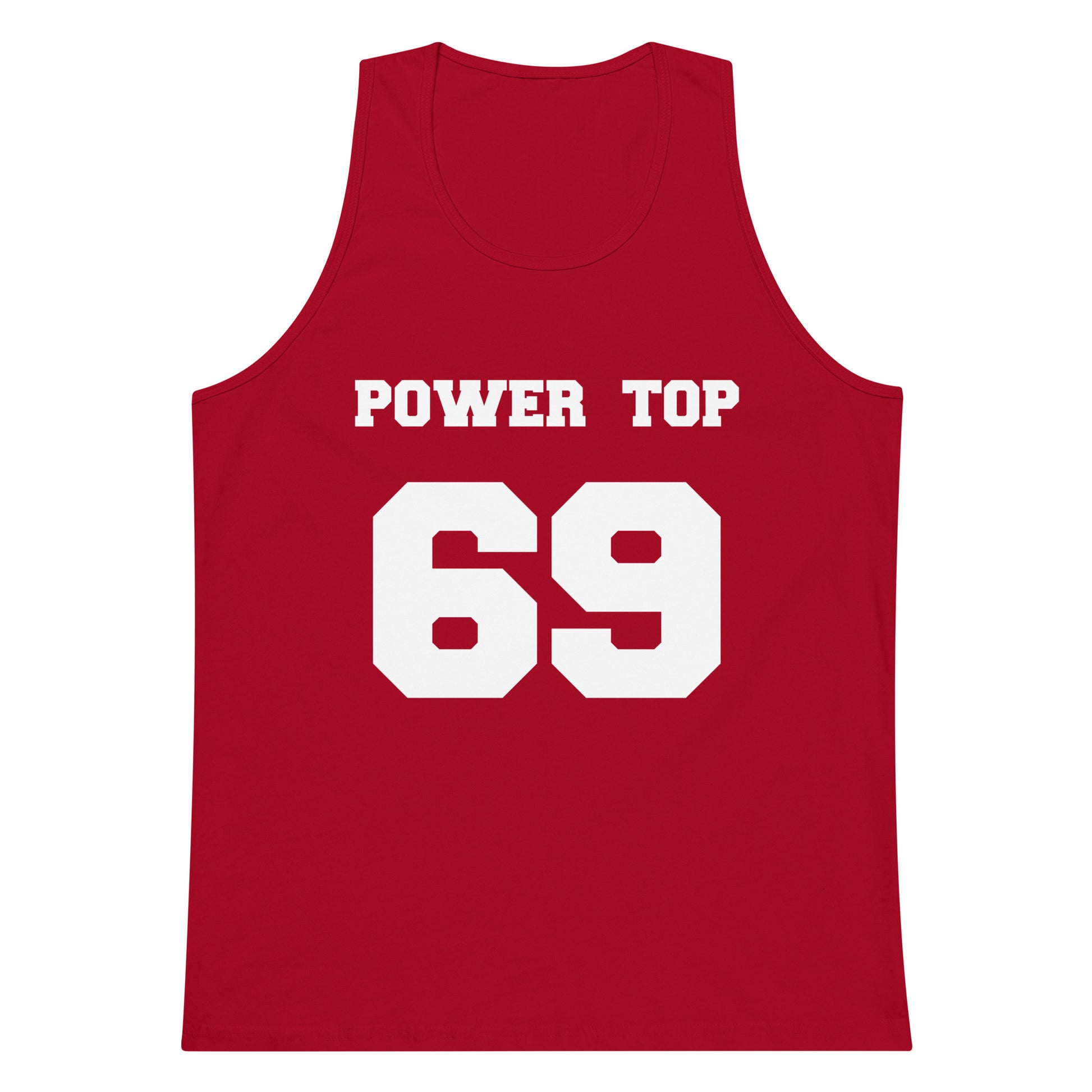 Power Top 69 Tank Top - Red