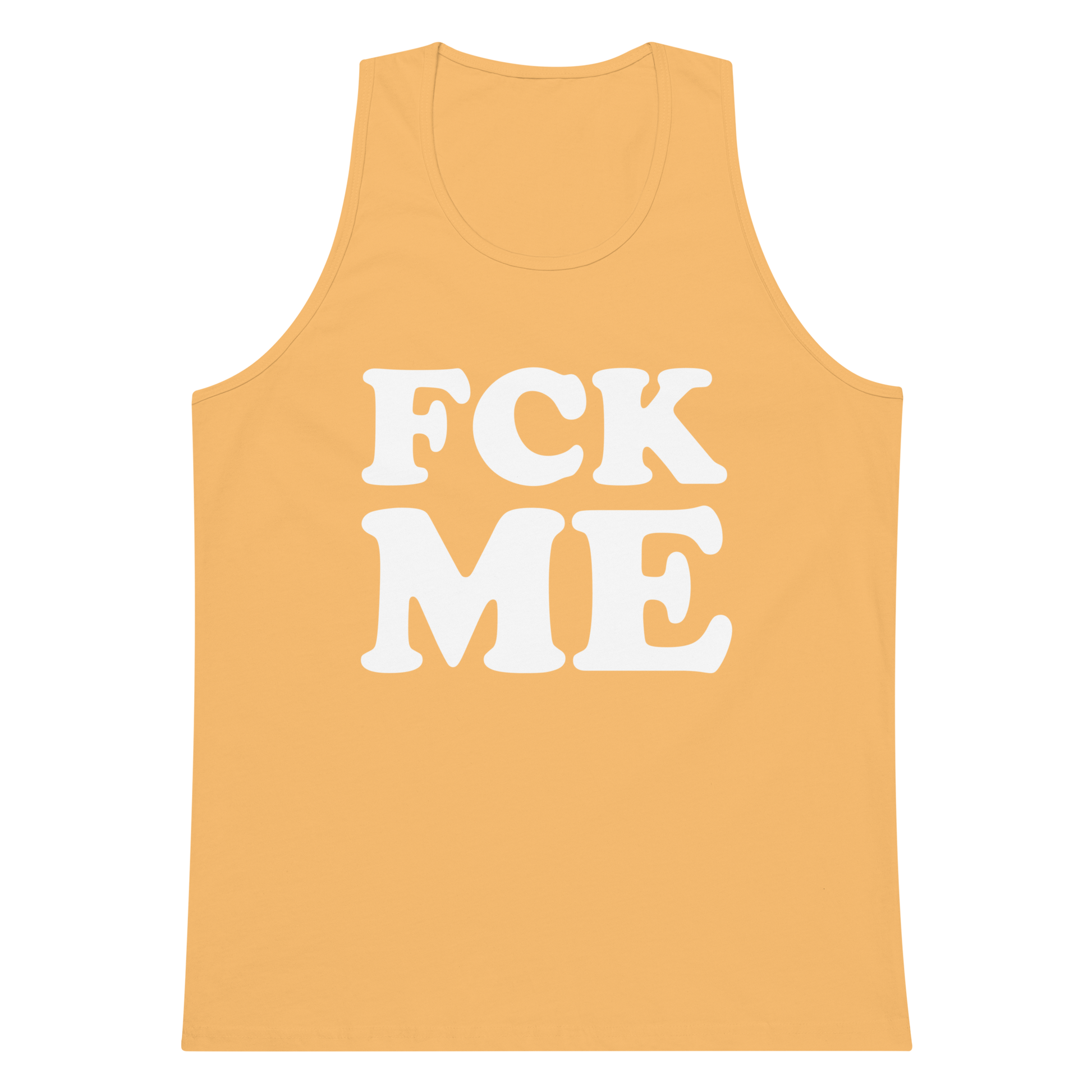 FCK Me Tank Top - Squash