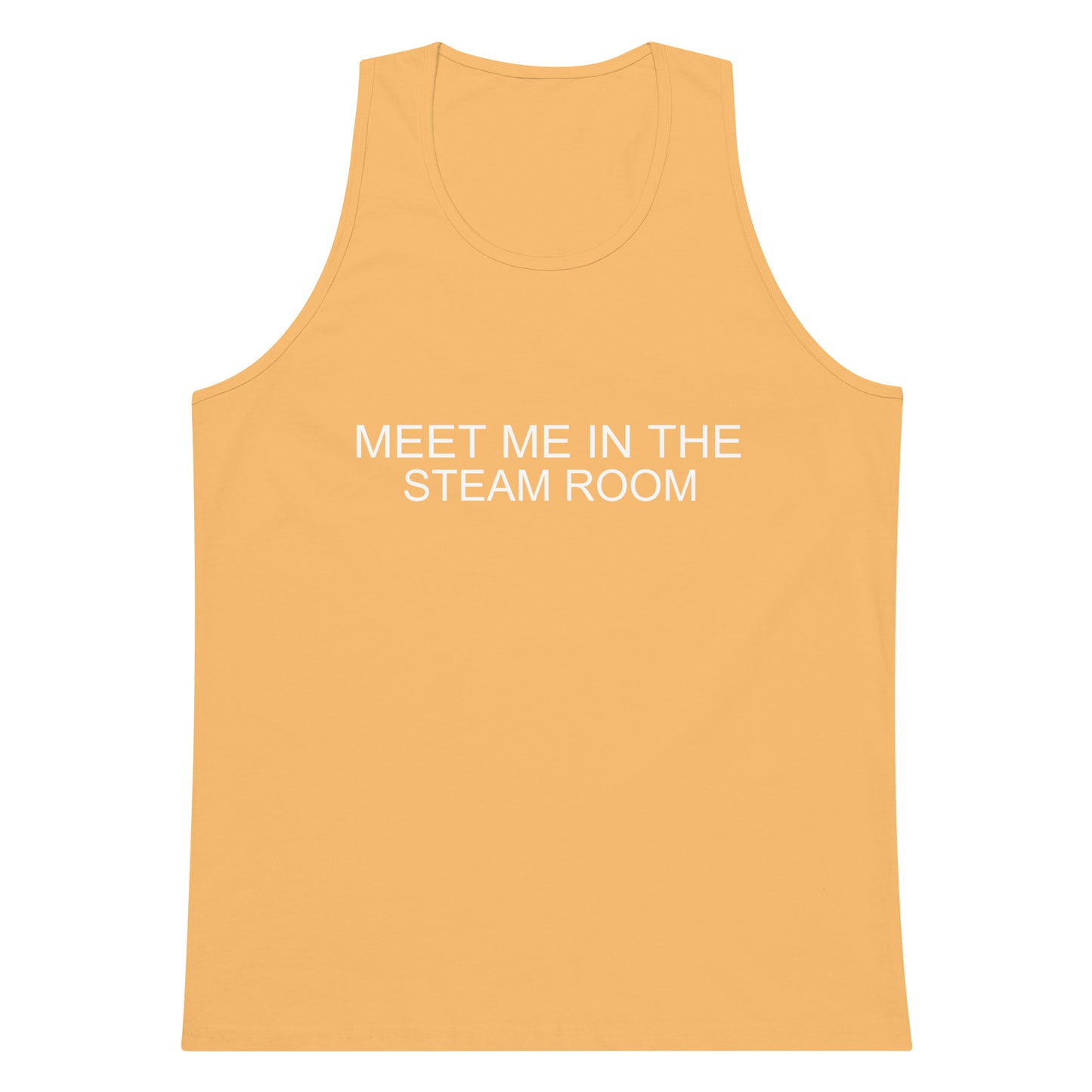 Meet Me In The Steam Room Tank Top - Squash