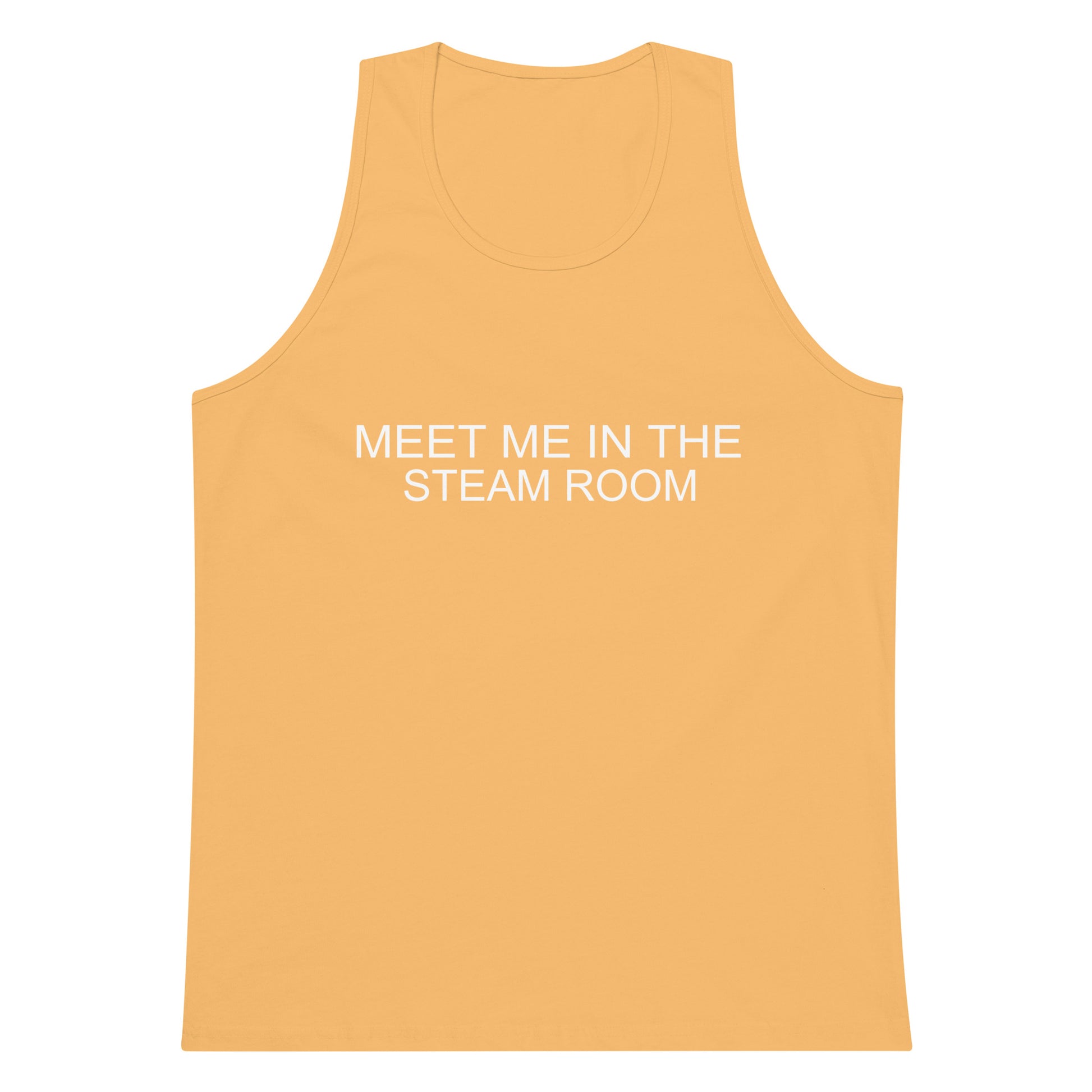 Meet Me In The Steam Room Tank Top - Squash