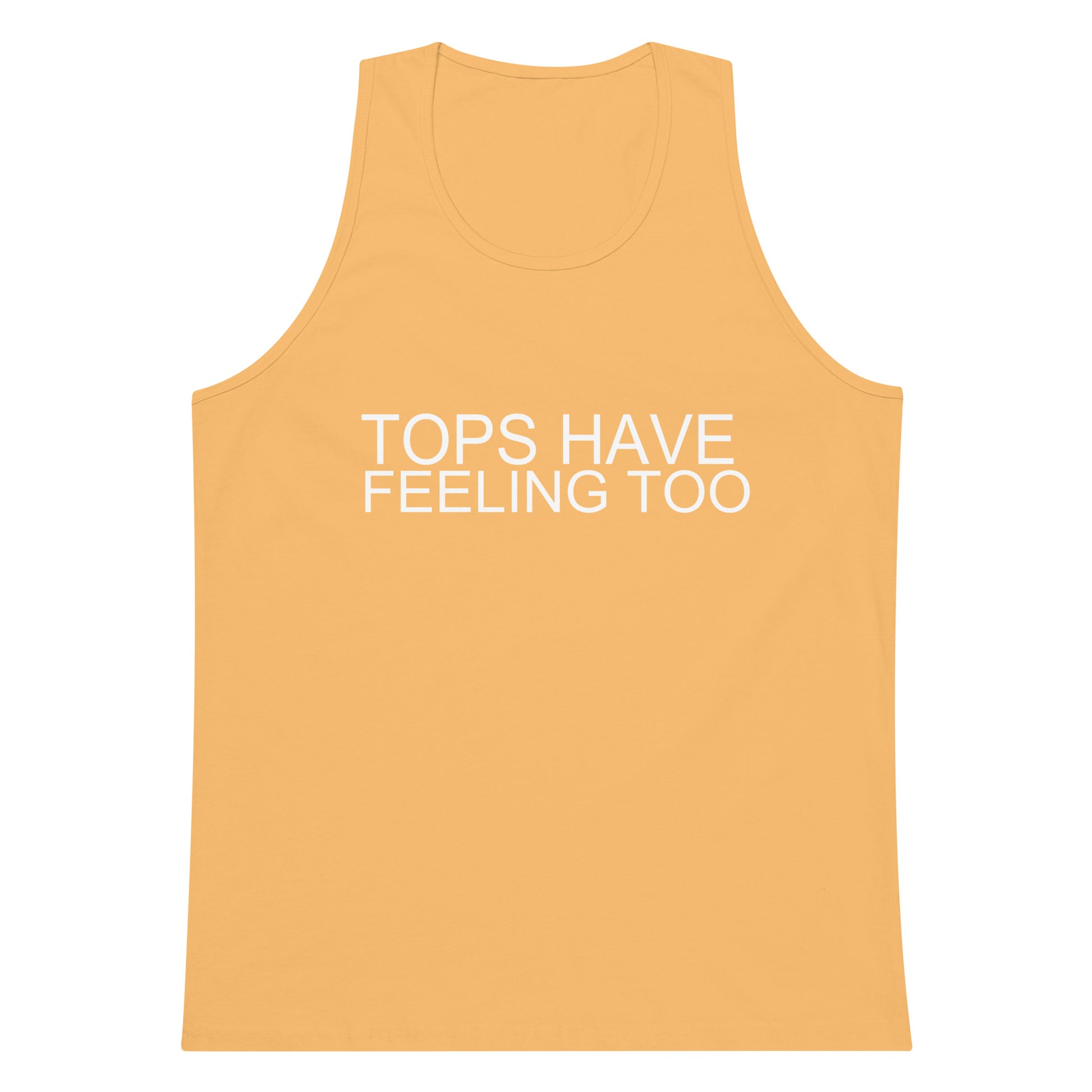 Tops Have Feeling Too Tank Top - Squash