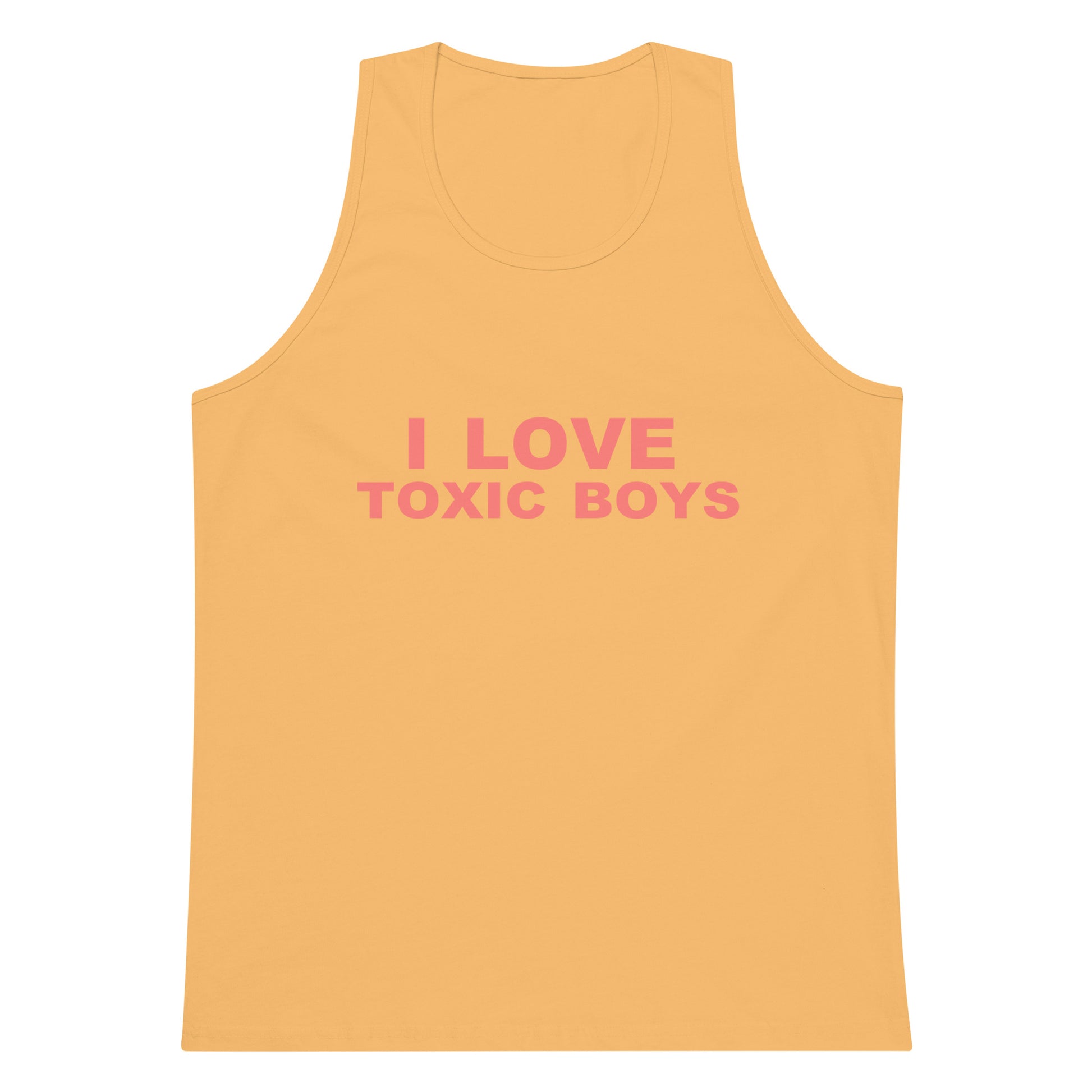 I Love Toxic Boys Tank Top - Squash