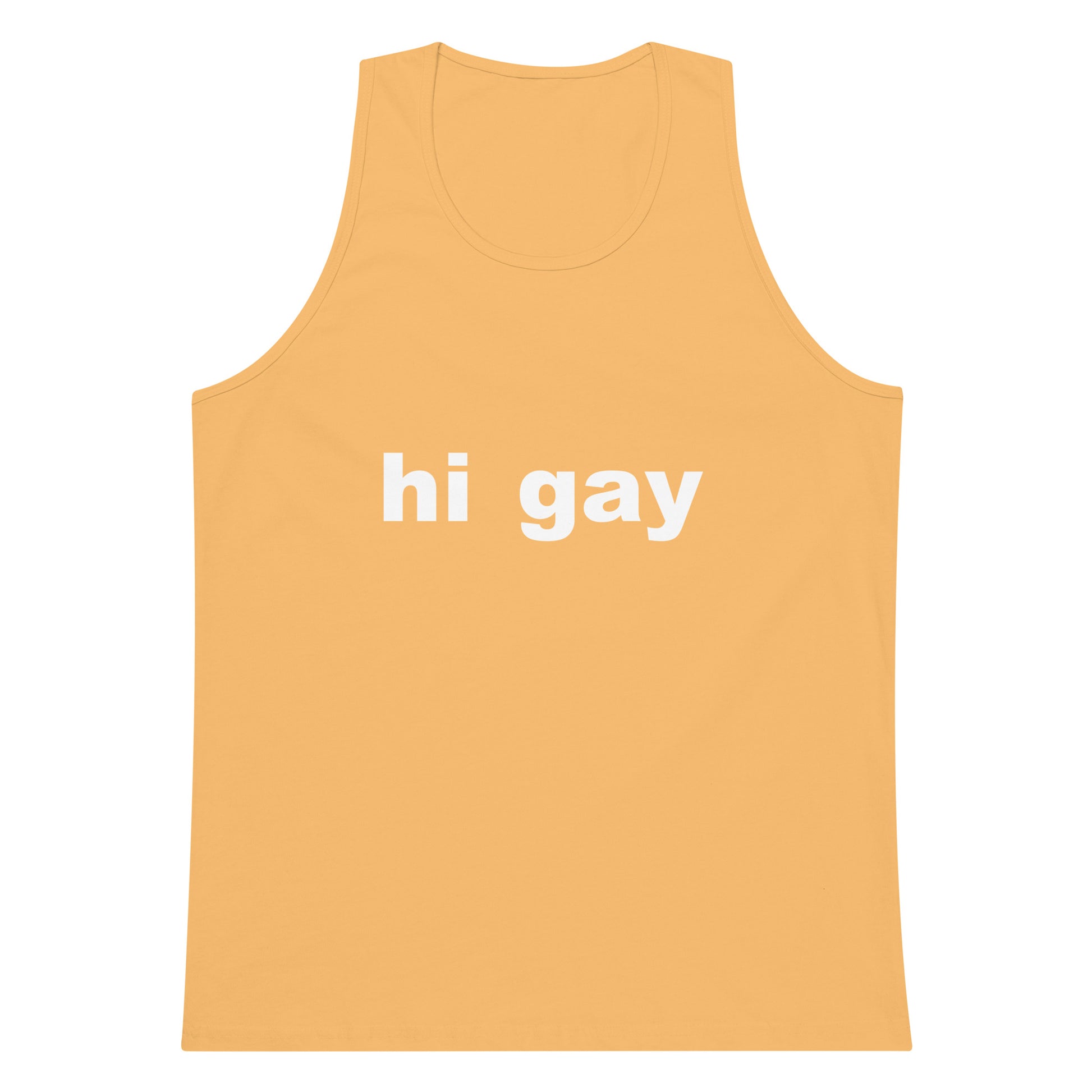 Hi Gay Tank Top - Squash