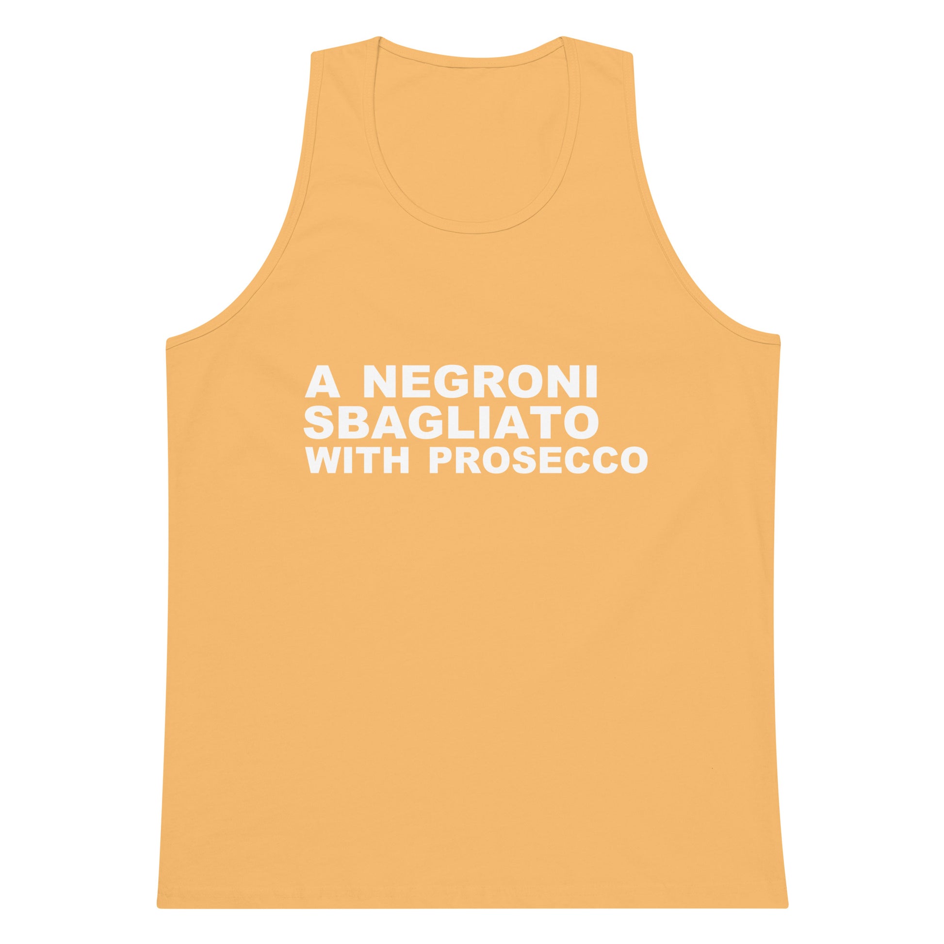 A Negroni Sbagliato With Prosecco Tank Top - Squash