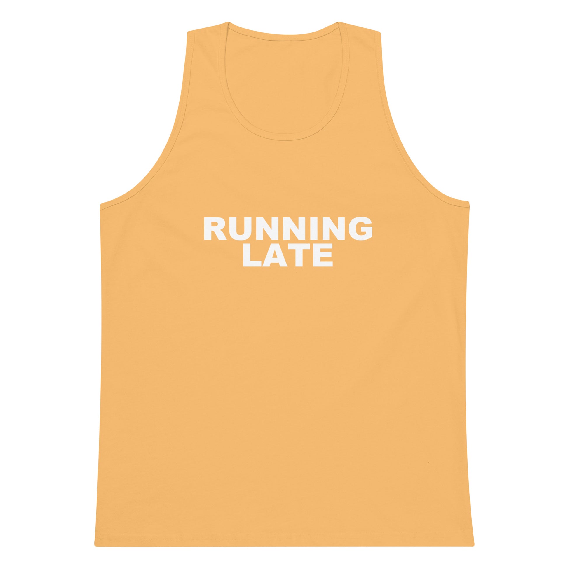 Running Late Tank Top - Squash