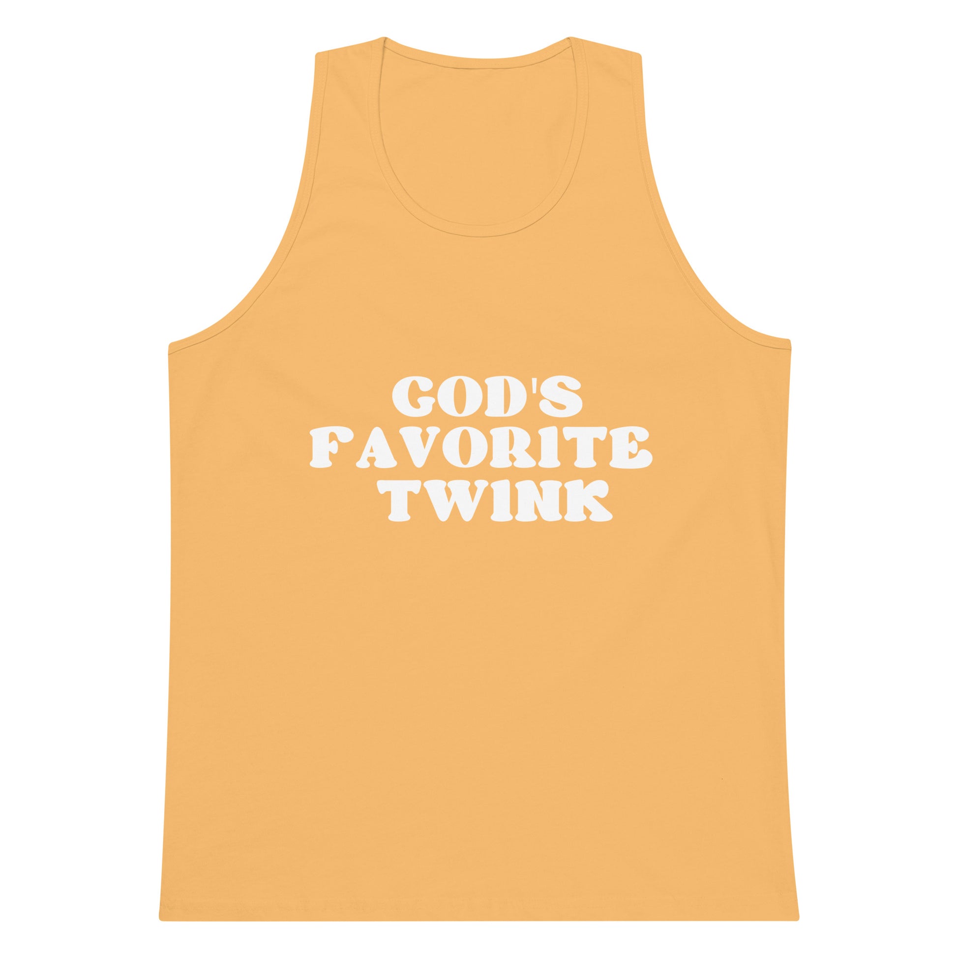 God's Favorite Twink Tank Top - Squash