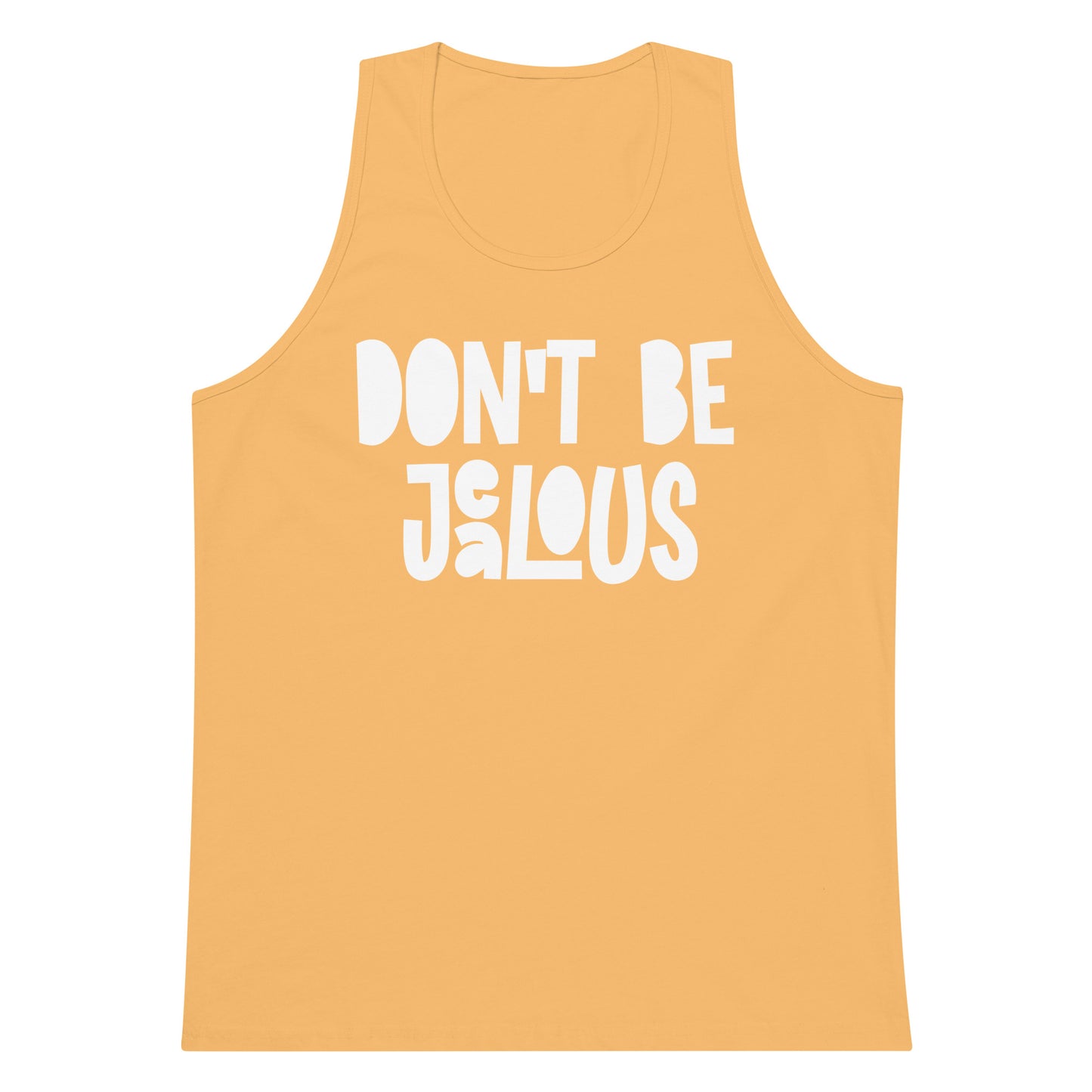 Don't Be Jealous Tank Top - Yellow