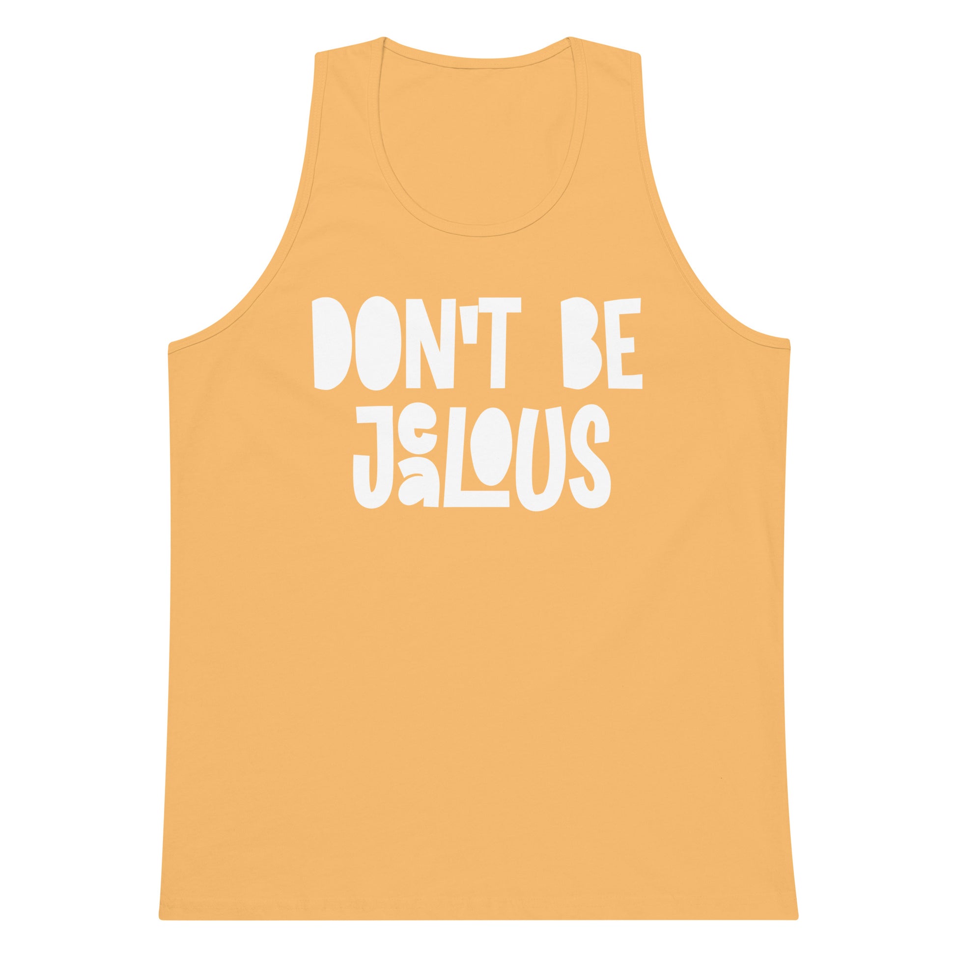 Don't Be Jealous Tank Top - Yellow