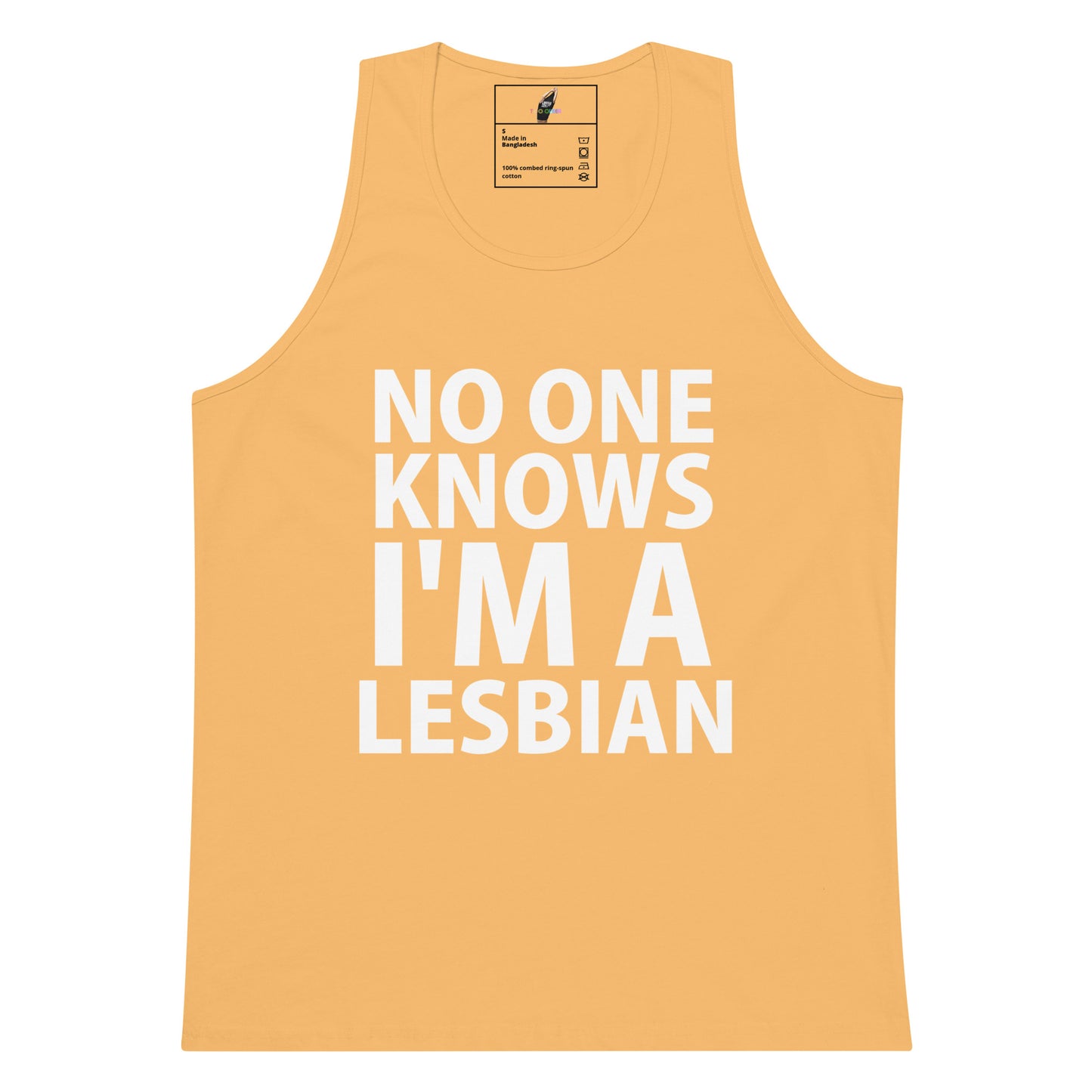 No One Knows I'm A Lesbian Tank Top