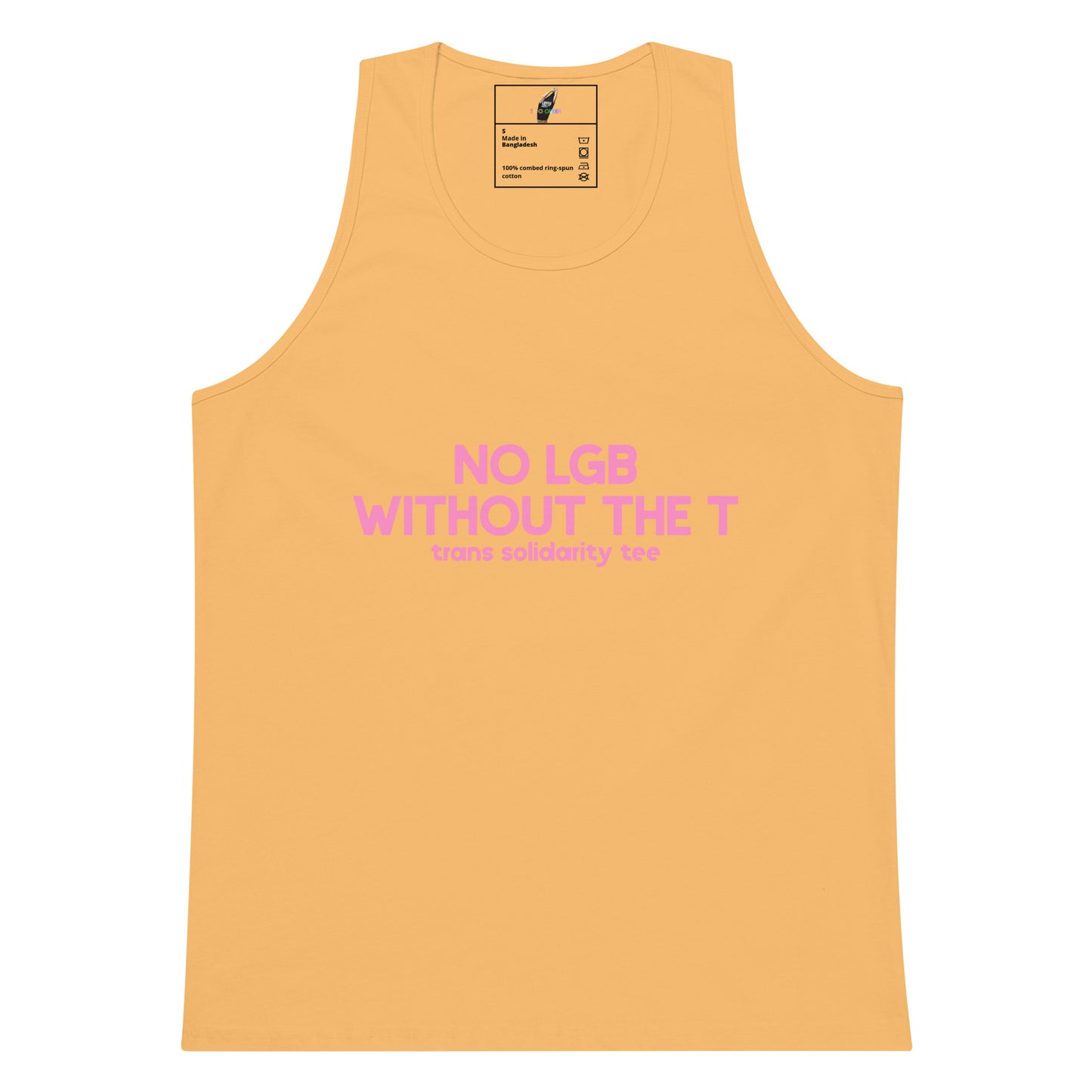 No LGB without the The T Tank Top - Team Gold