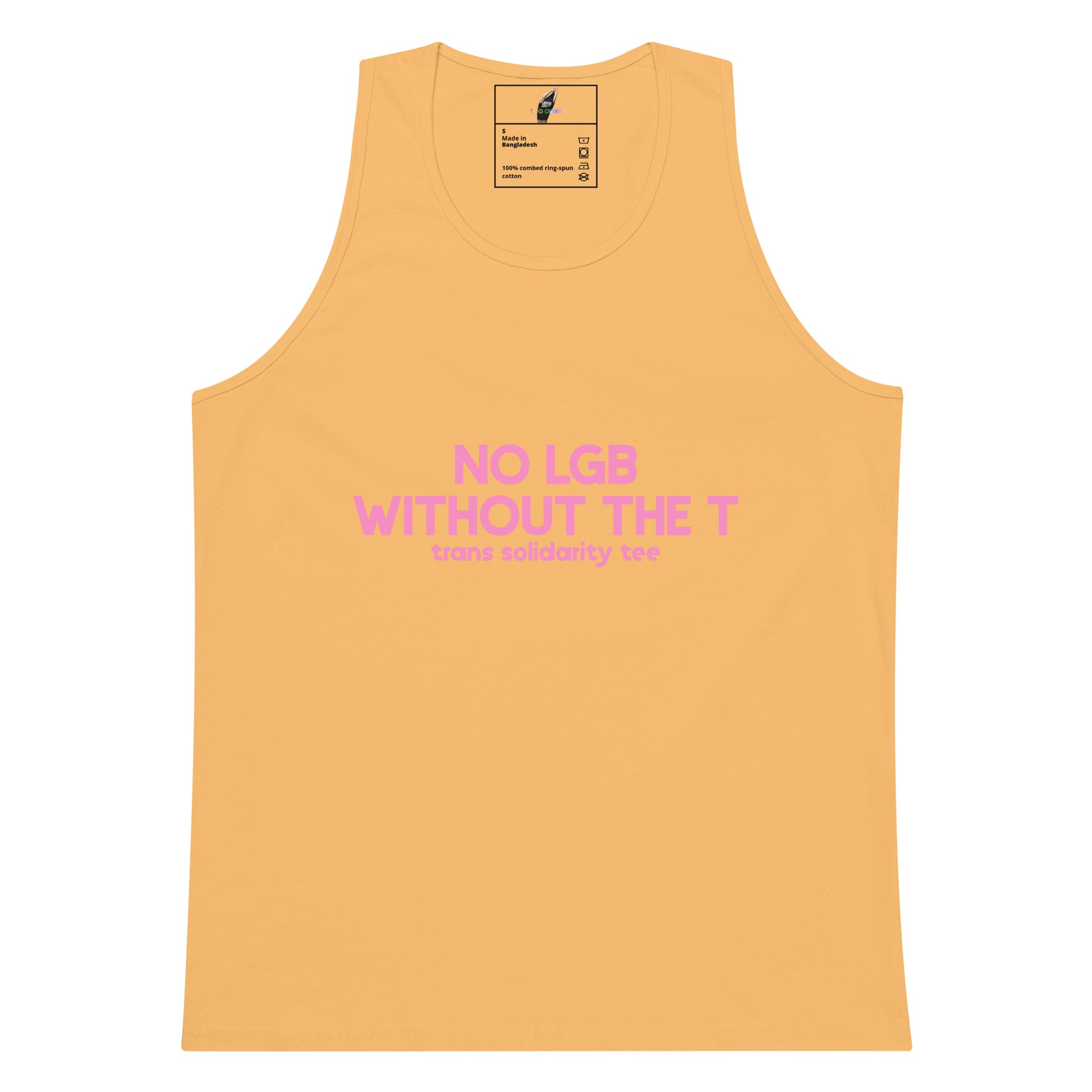 No LGB without the The T Tank Top - Team Gold