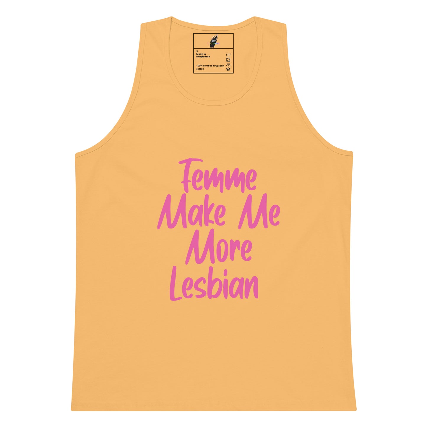 Femme Make Me More Lesbian Unisex Tank Top