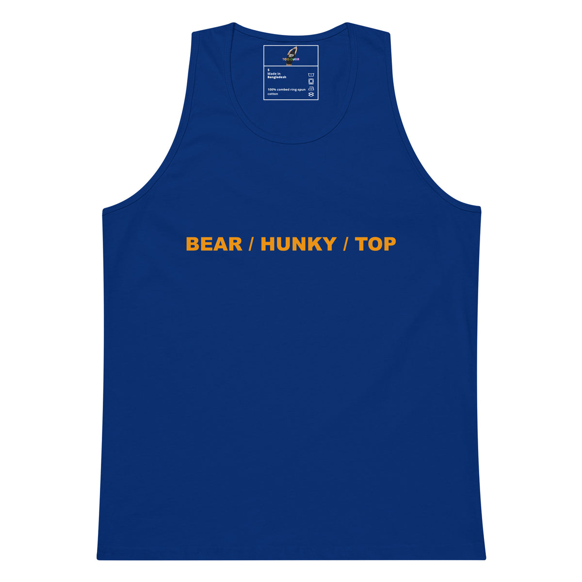 Bear / Hunky / Top Unisex tank top - Team Royal