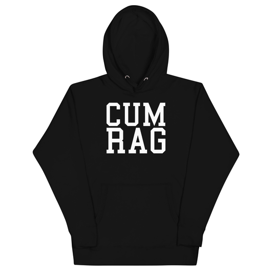 Cum Rag Hoodie - Black