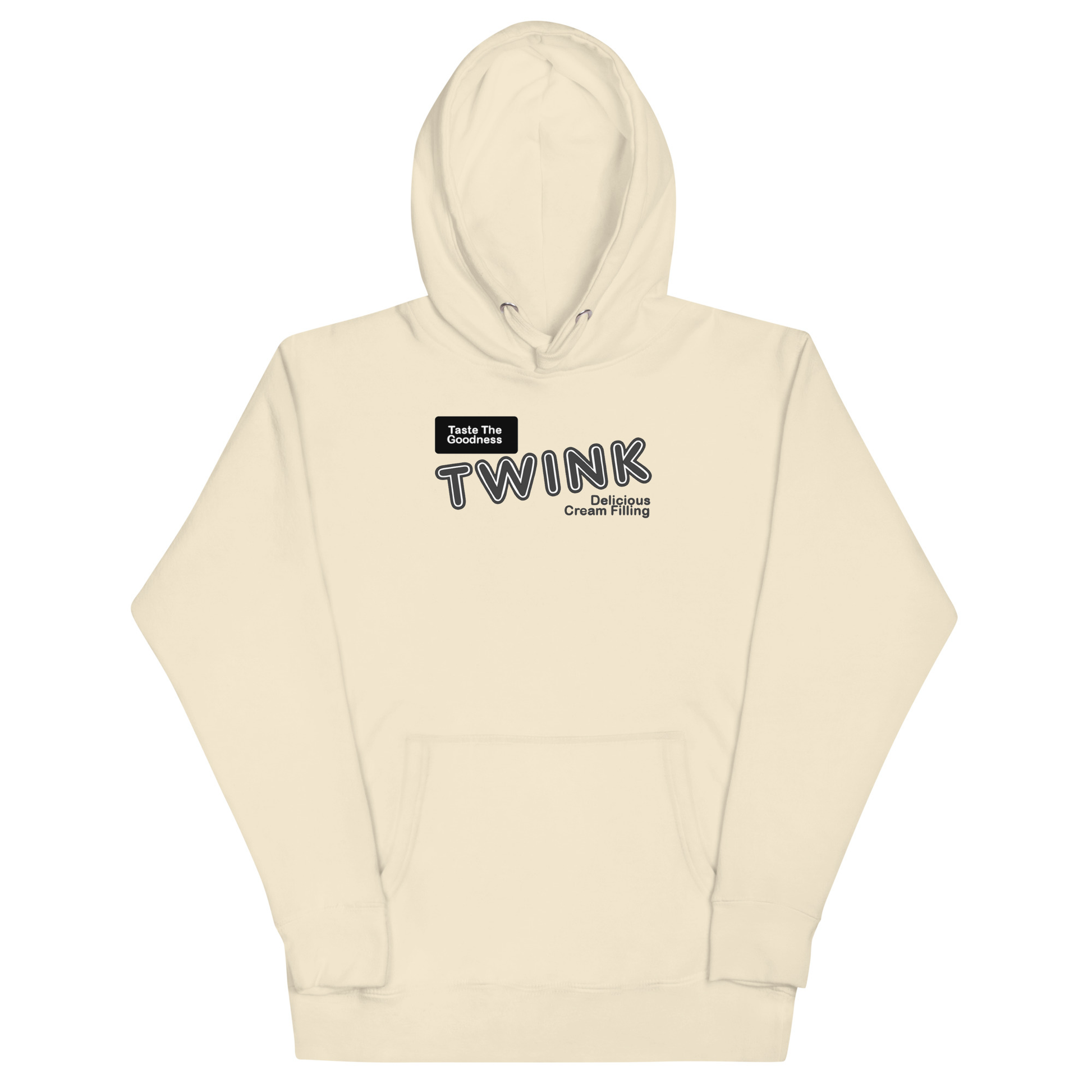 Twink Delicious Cream Filling Hoodie - Bone