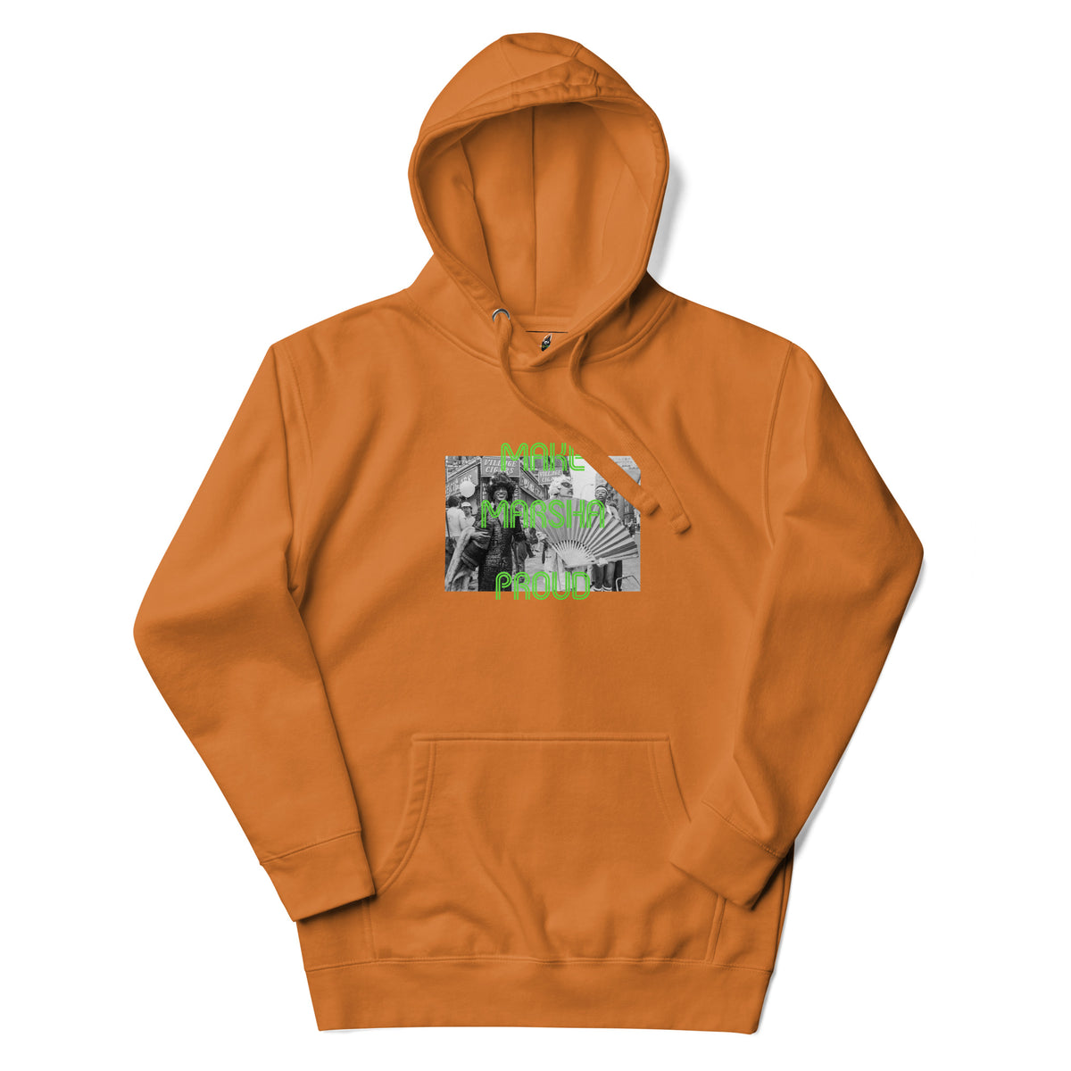 Make Marsha Proud Unisex Hoodie - Adobe