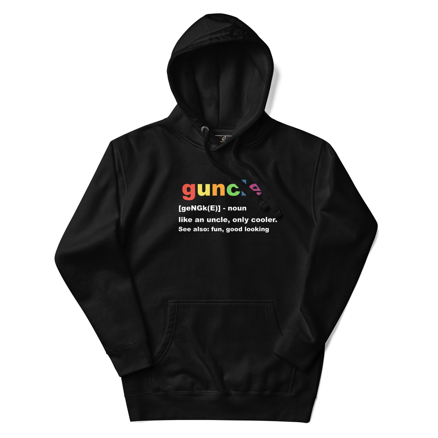 Black hoodie with 'FORCE' logo on a gray background