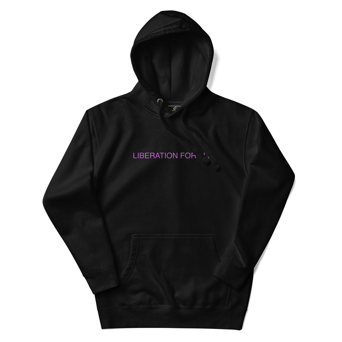 Liberation For All Unisex Hoodie - Black