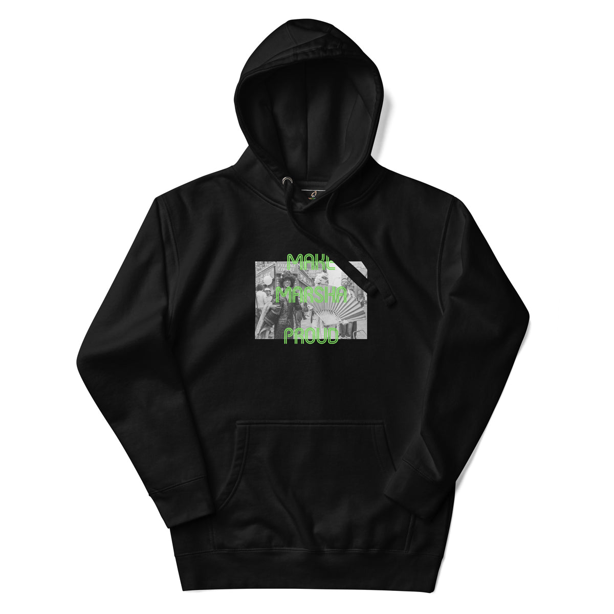 Make Marsha Proud Unisex Hoodie - Black