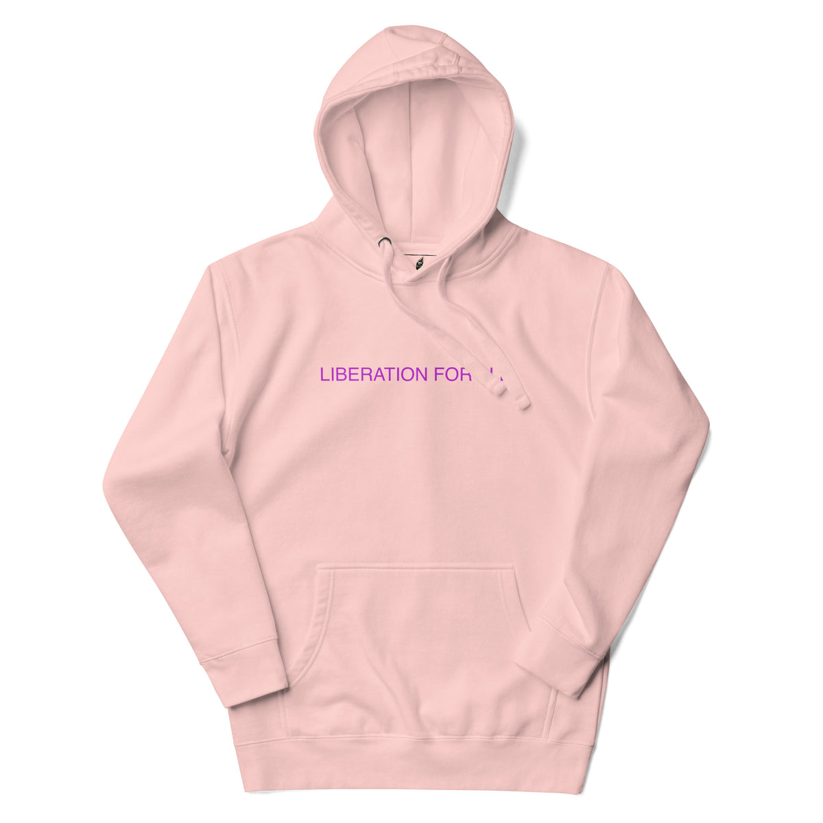 Liberation For All Unisex Hoodie - Light Pink