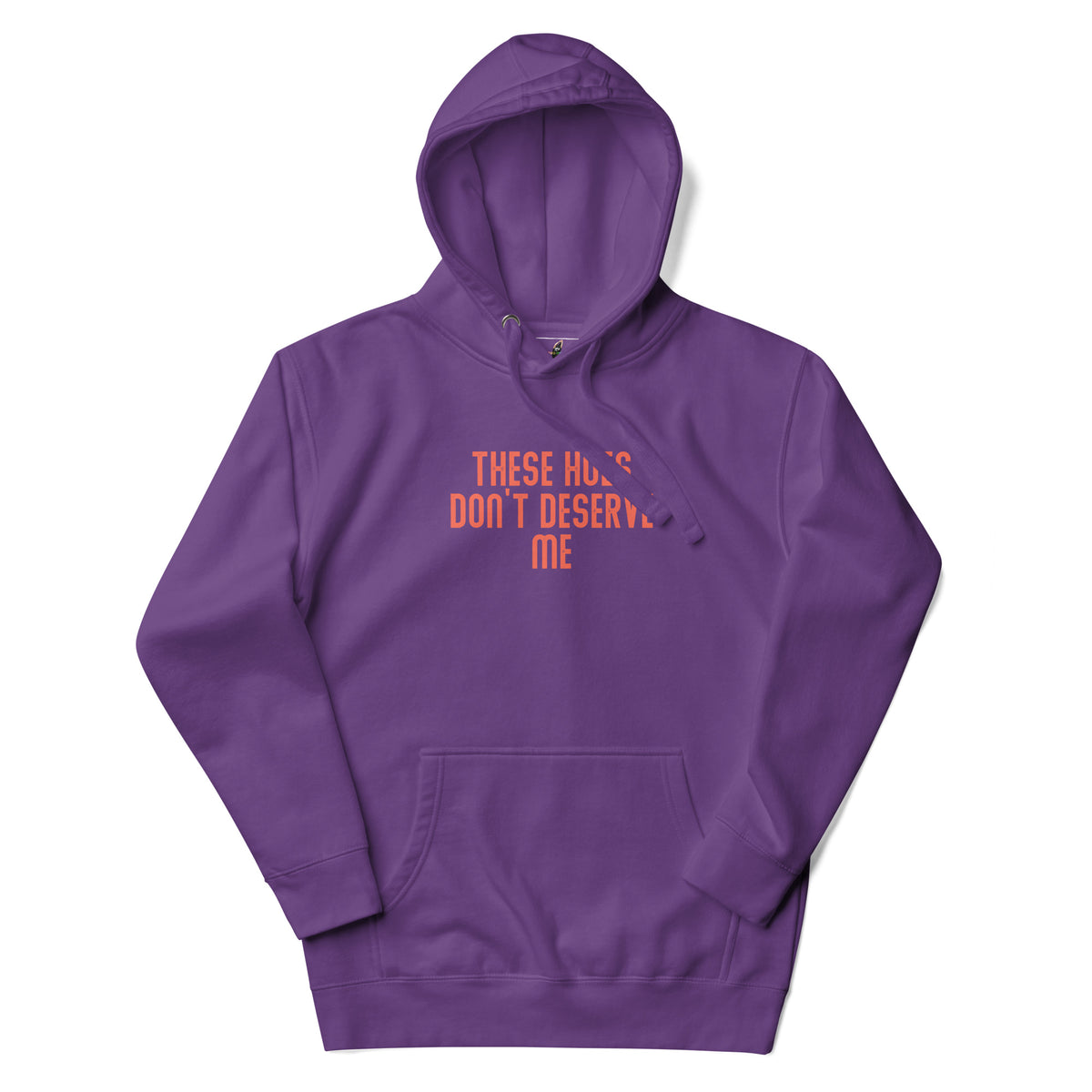 Purple hoodie with 'The Aftermath' logo on a white background