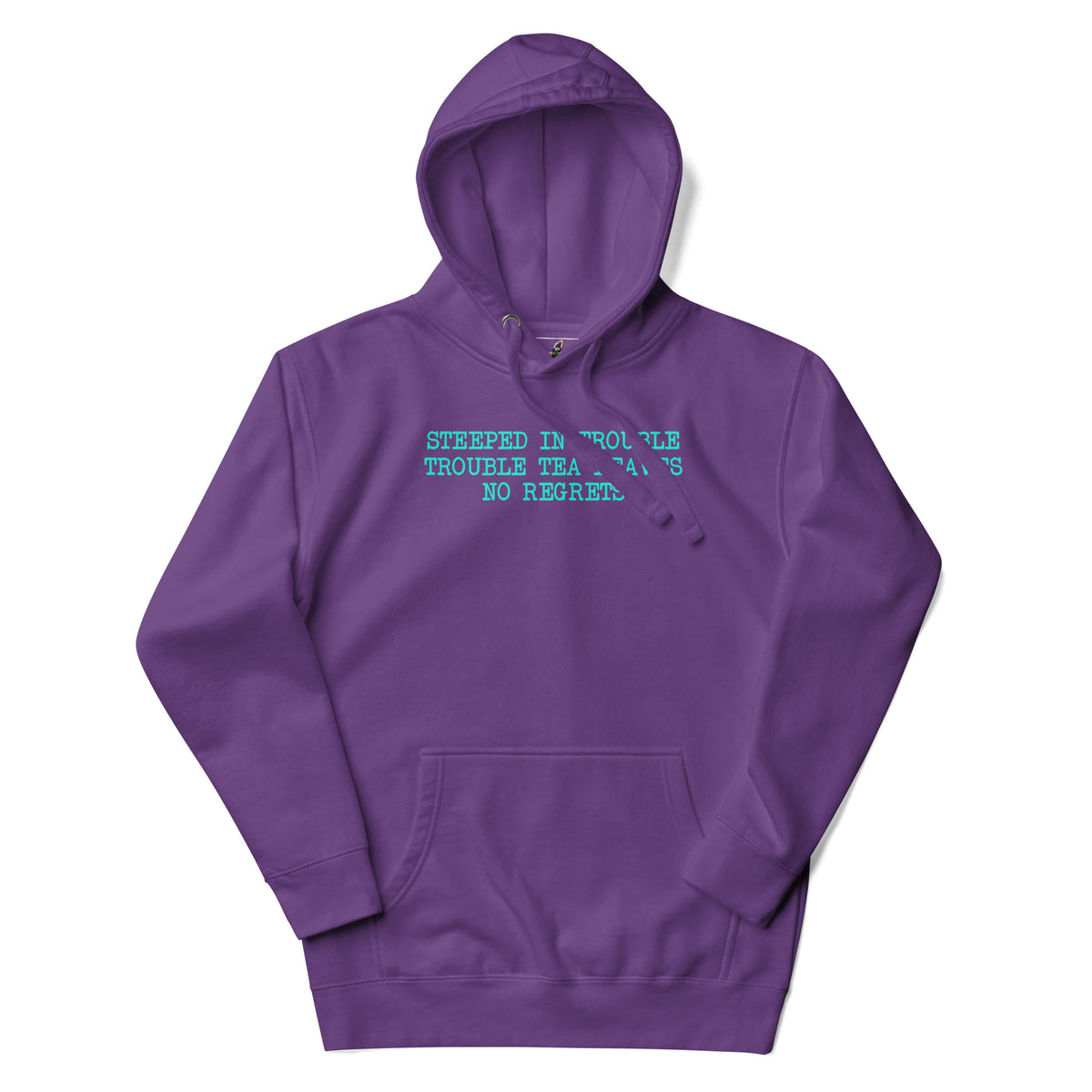 Steeped In Trouble Unisex Hoodie - Purple